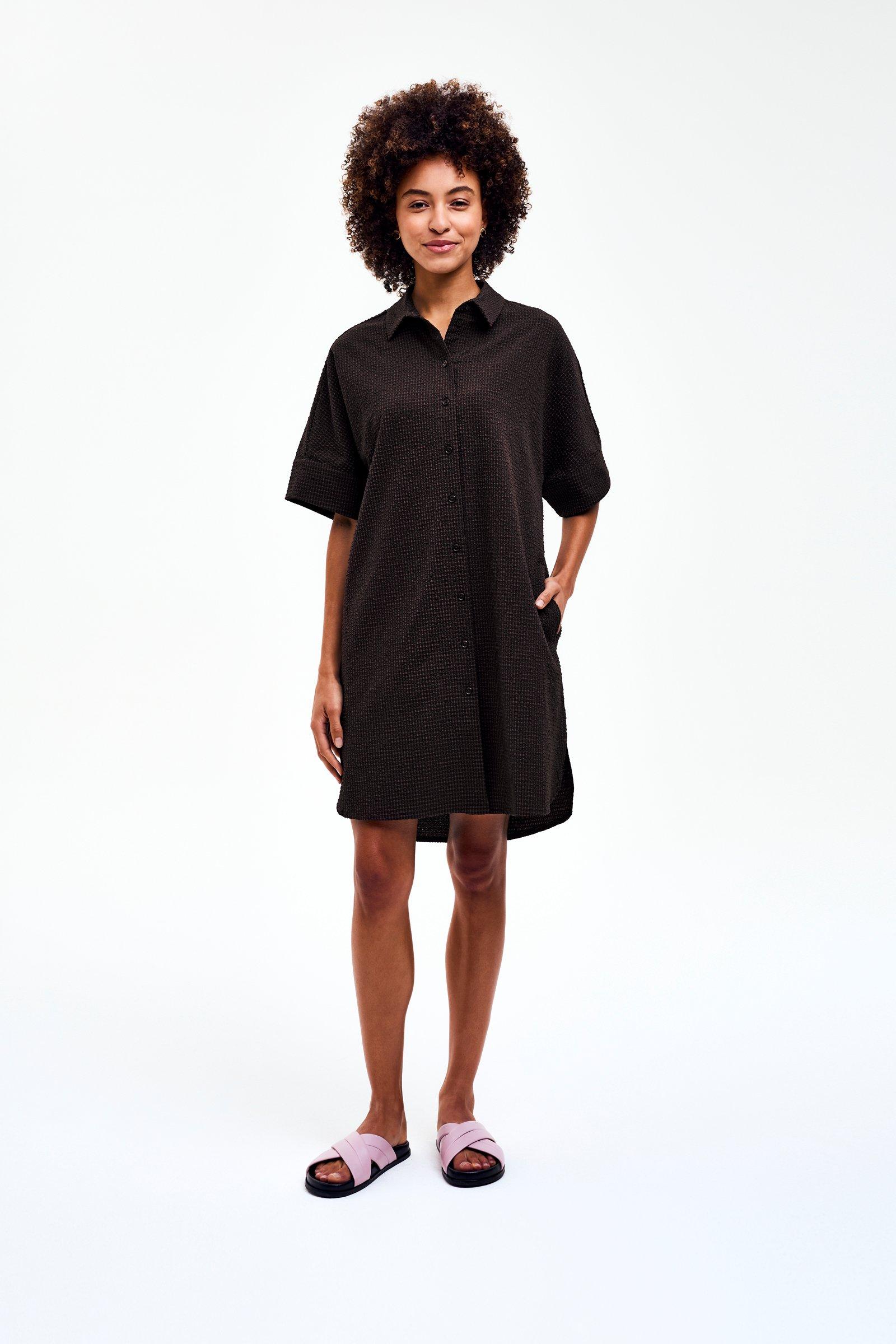 CKS - DAWSON - Kurzes Kleid - Dunkelbraun