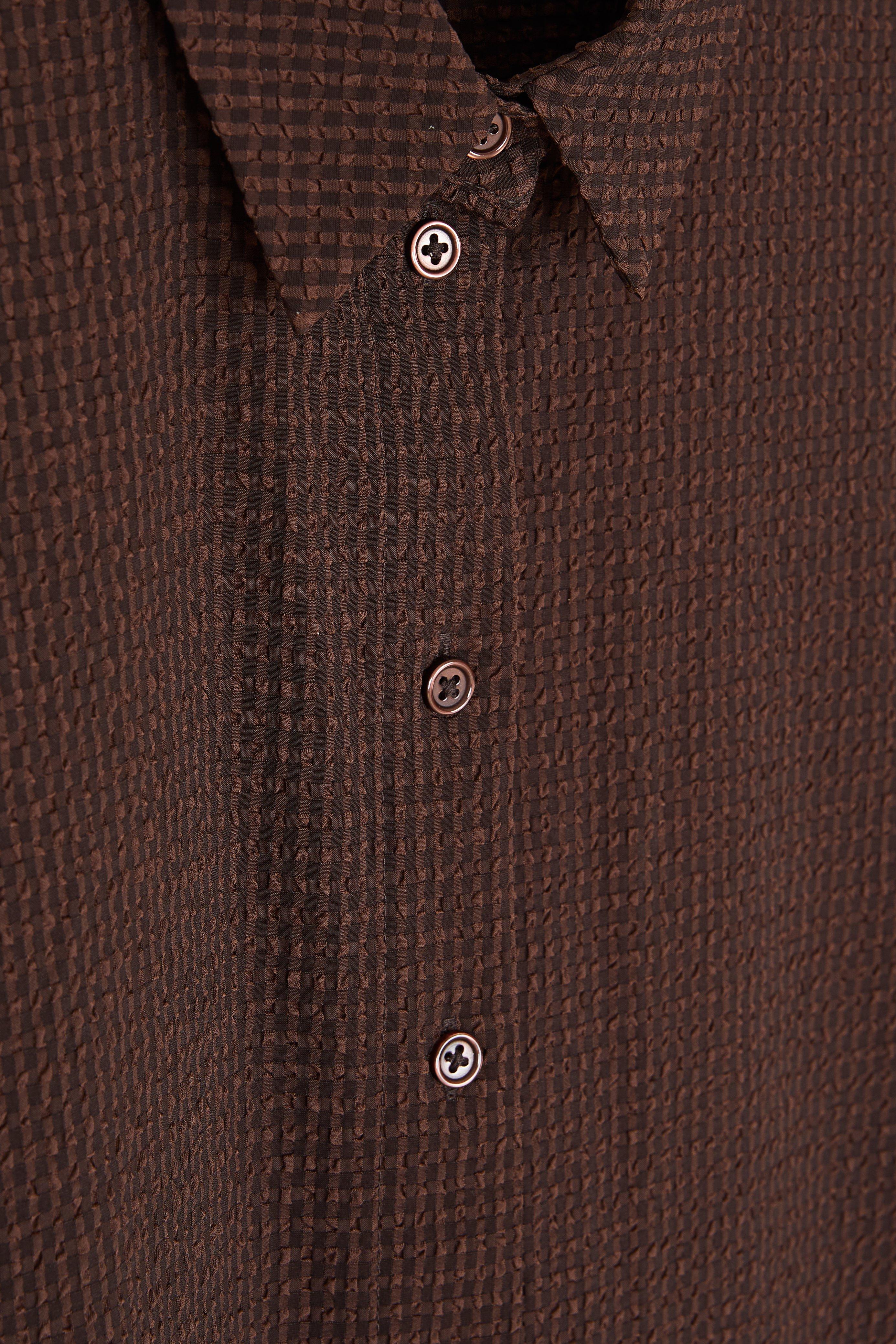CKS - DAWSON - short dress - dark brown