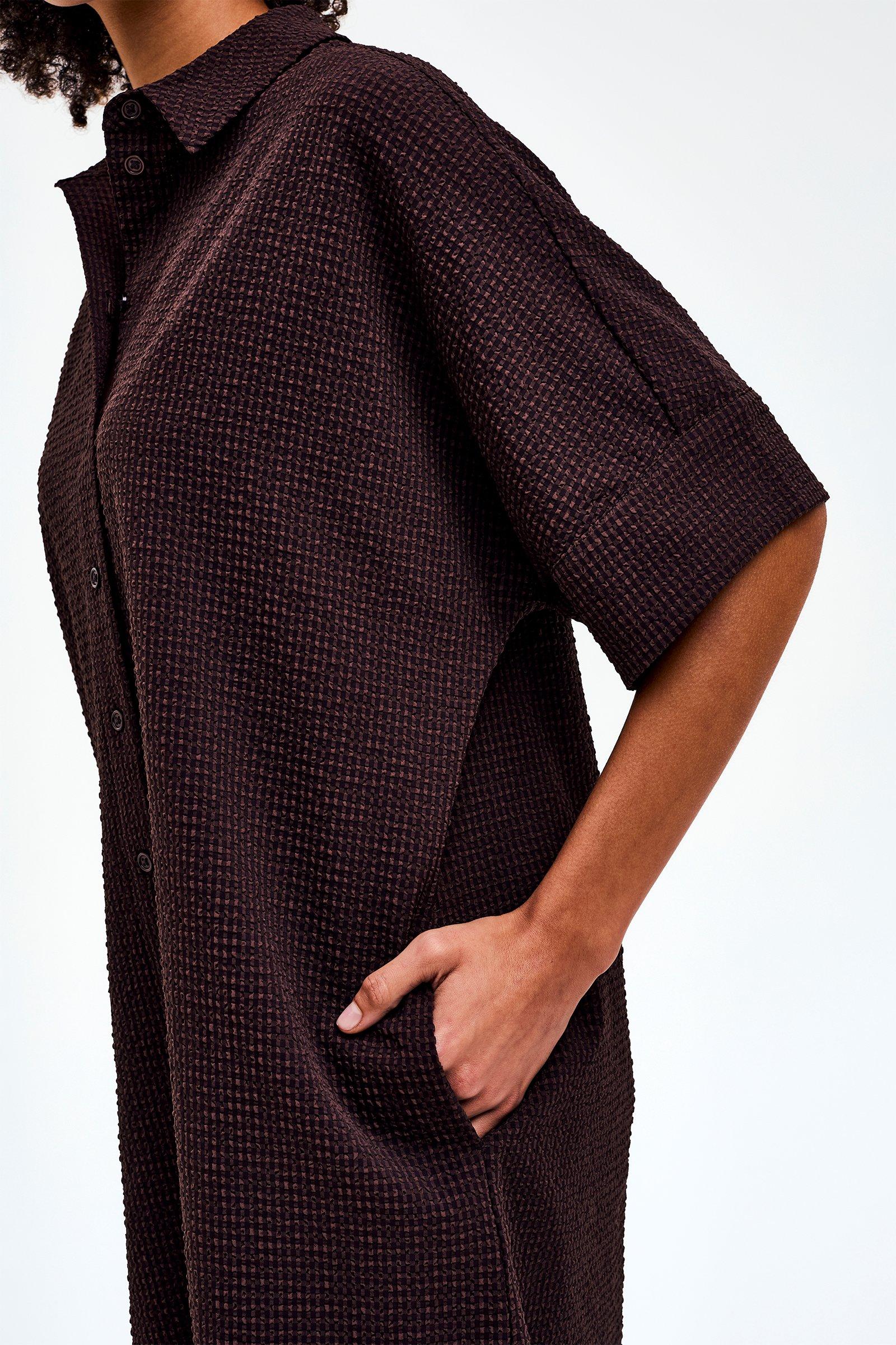 CKS - DAWSON - Kurzes Kleid - Dunkelbraun