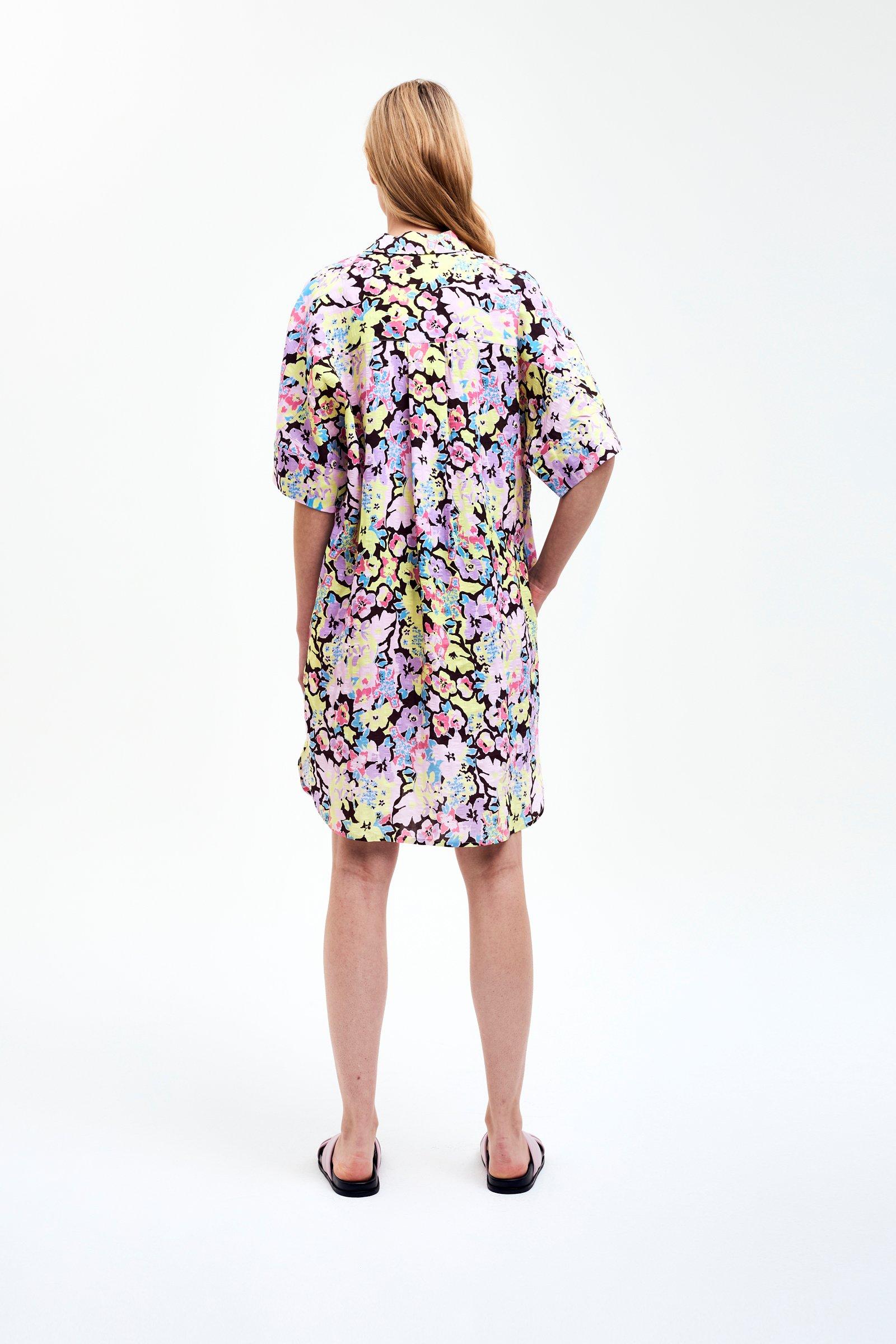 CKS - DAWSON - robe courte - jaune vif