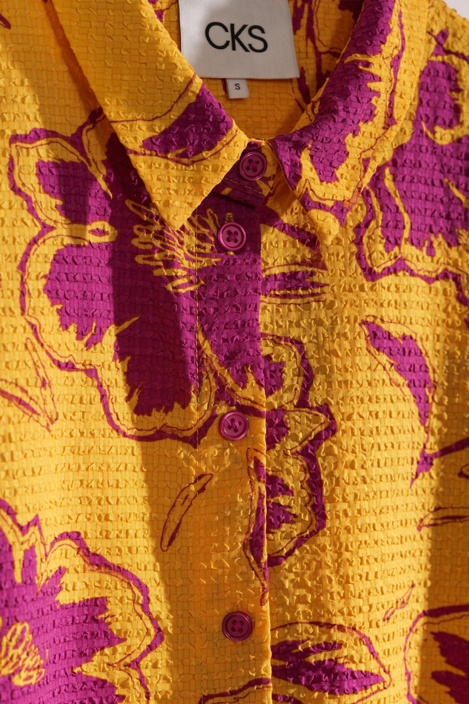 CKS - DAWSON - robe courte - orange clair