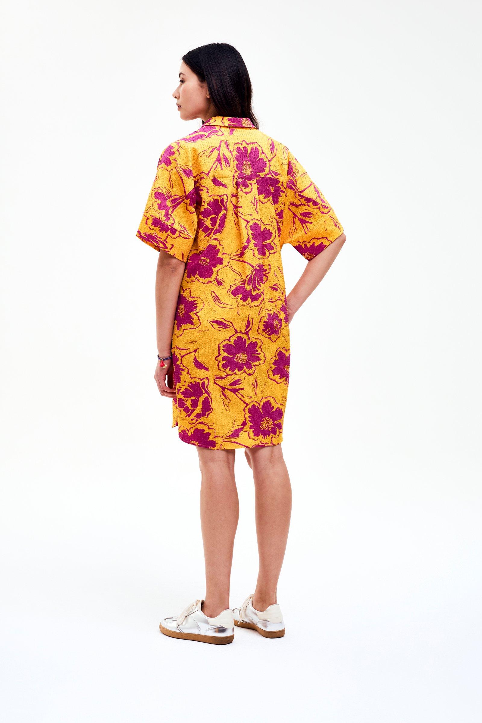 CKS - DAWSON - robe courte - orange clair