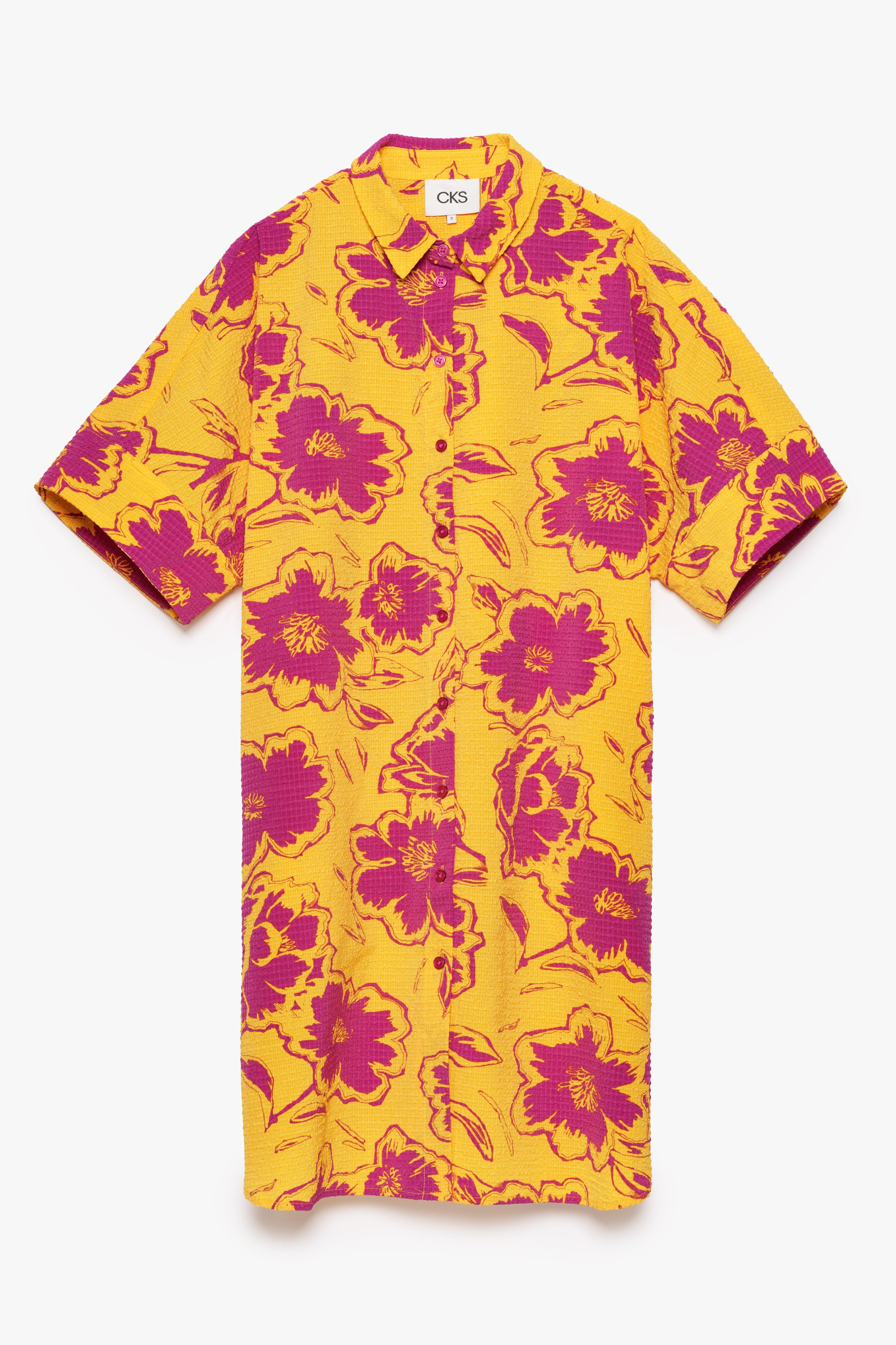 CKS - DAWSON - robe courte - orange clair