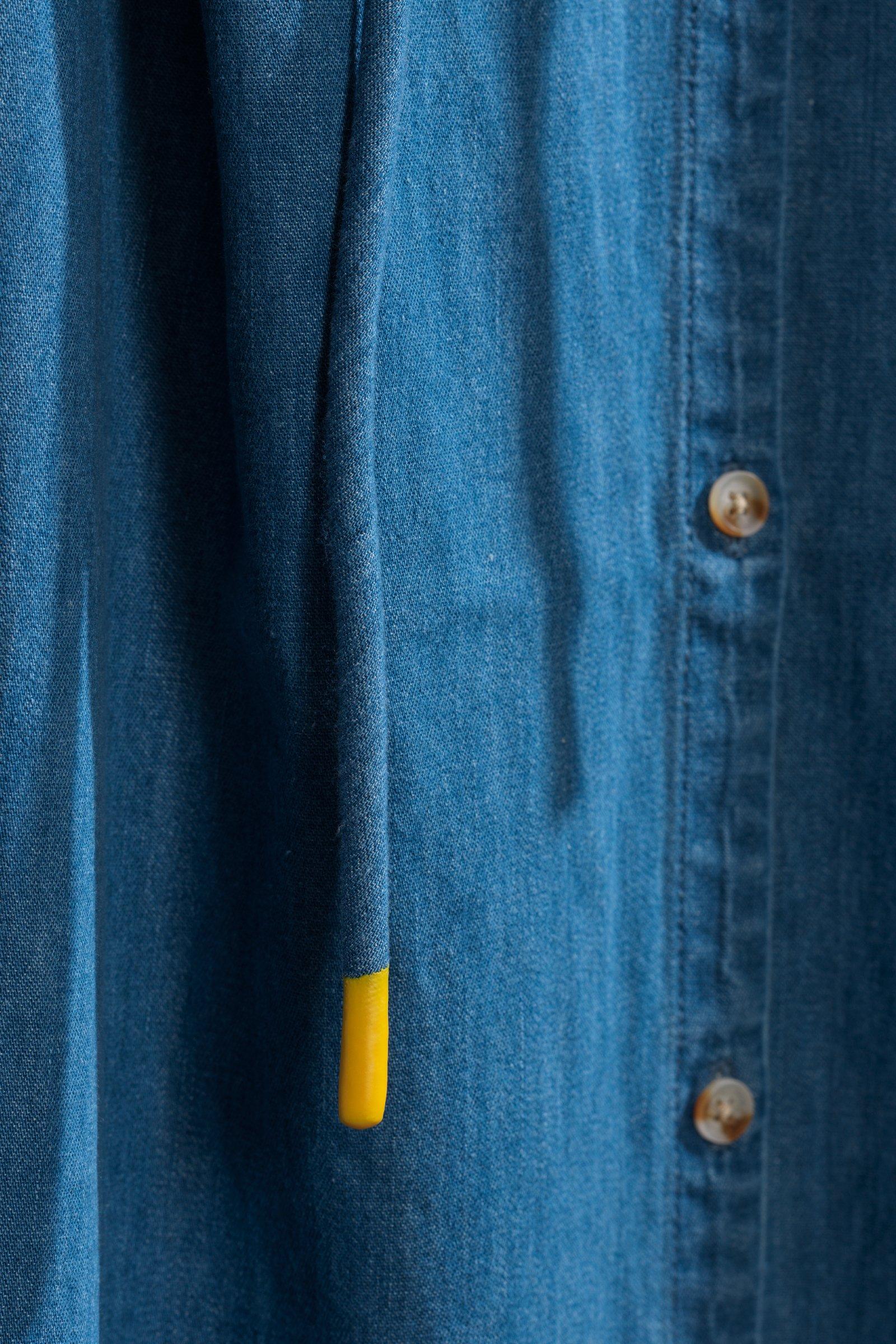 CKS - DAZED - lange jurk - blauw