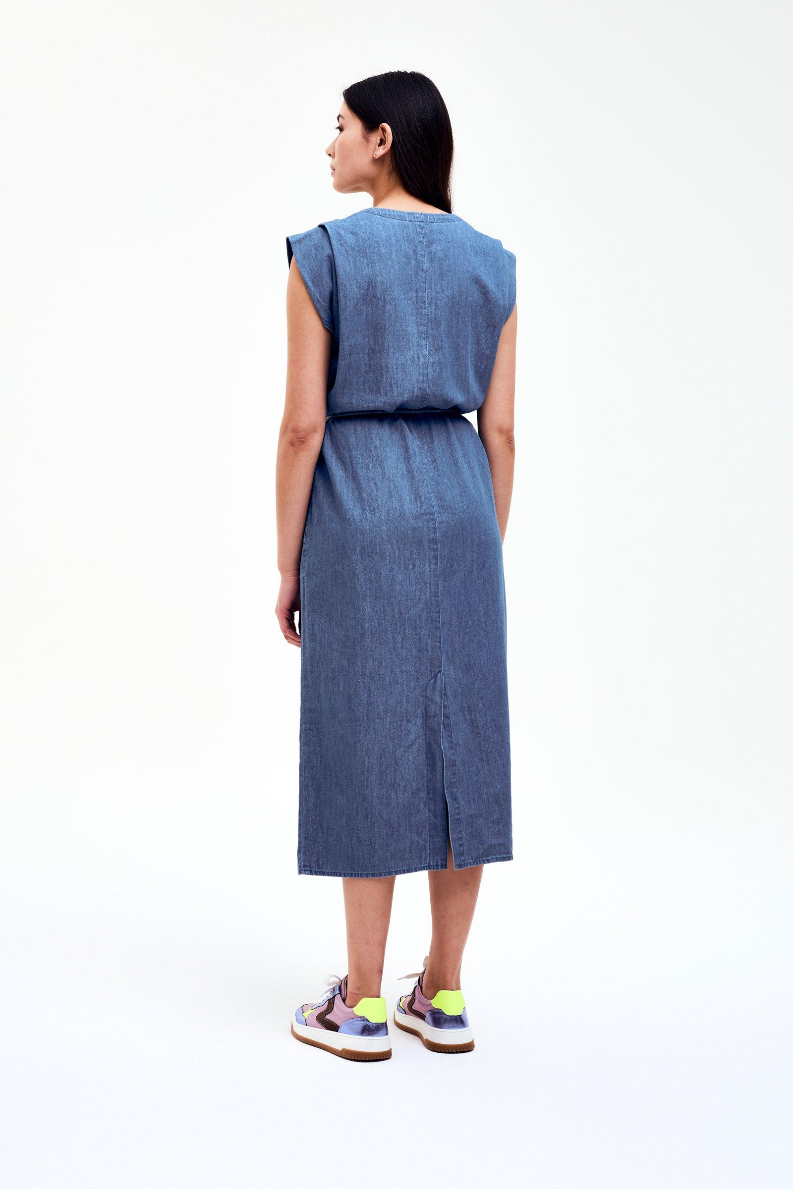 CKS - DAZED - Langes Kleid - Blau
