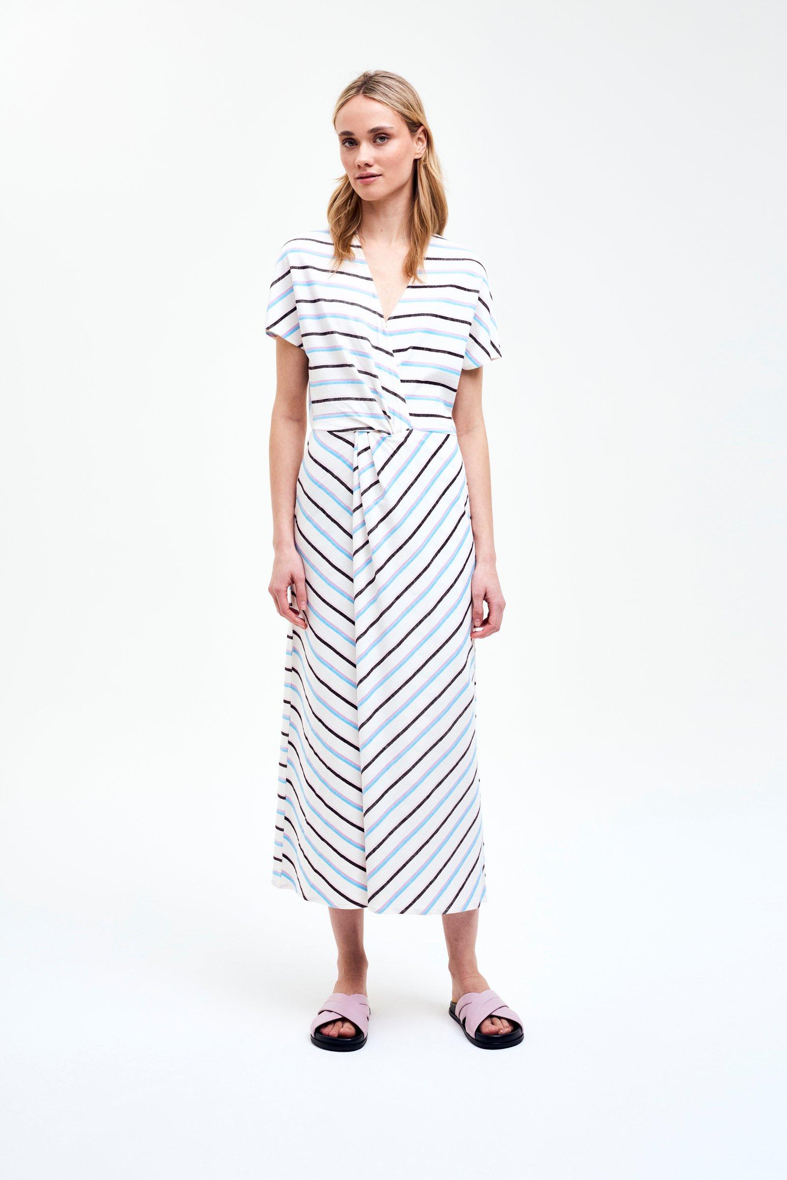 CKS - DEMOSI - midi dress - dark brown