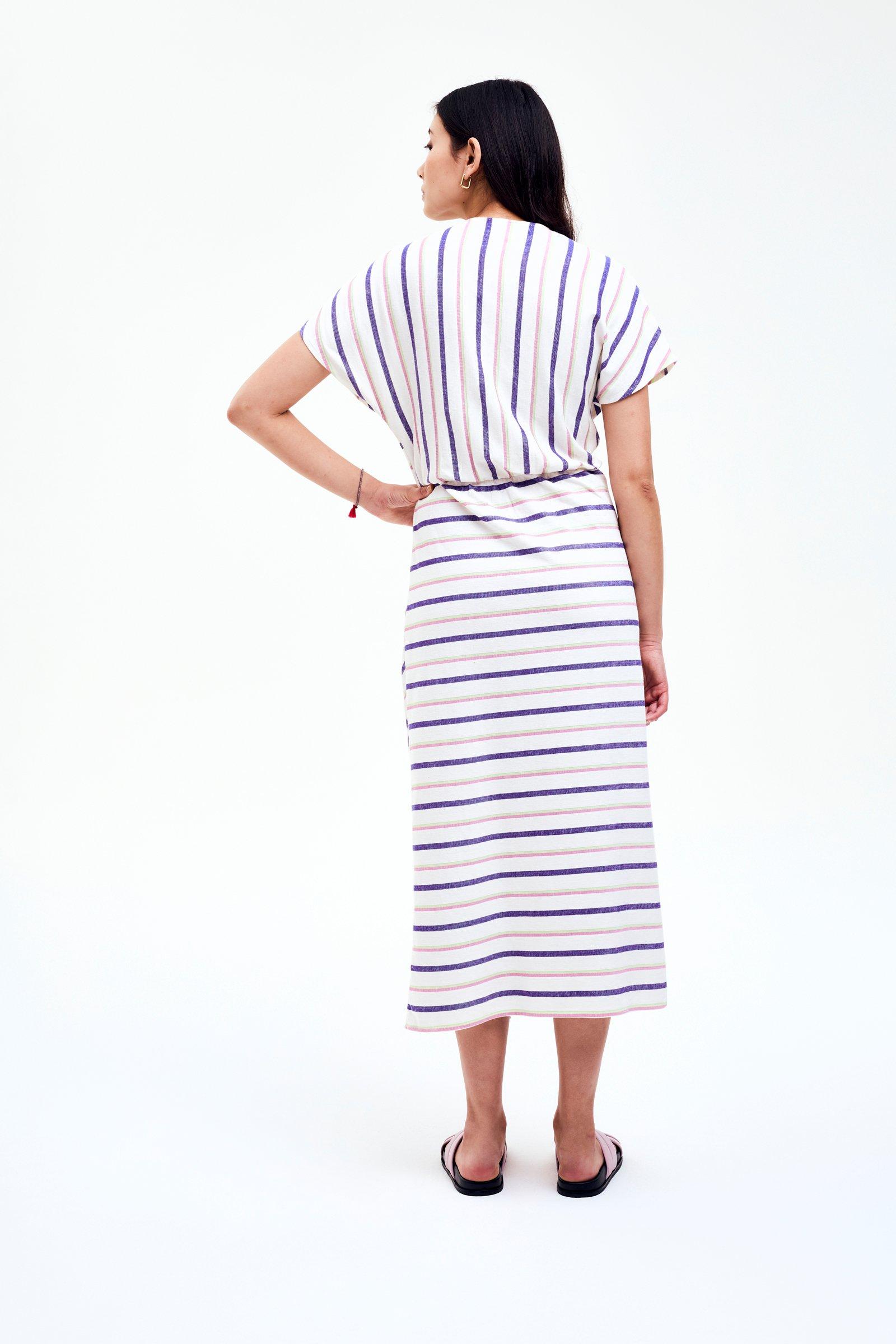CKS - DEMOSI - Midi-Kleid - Hellgrün