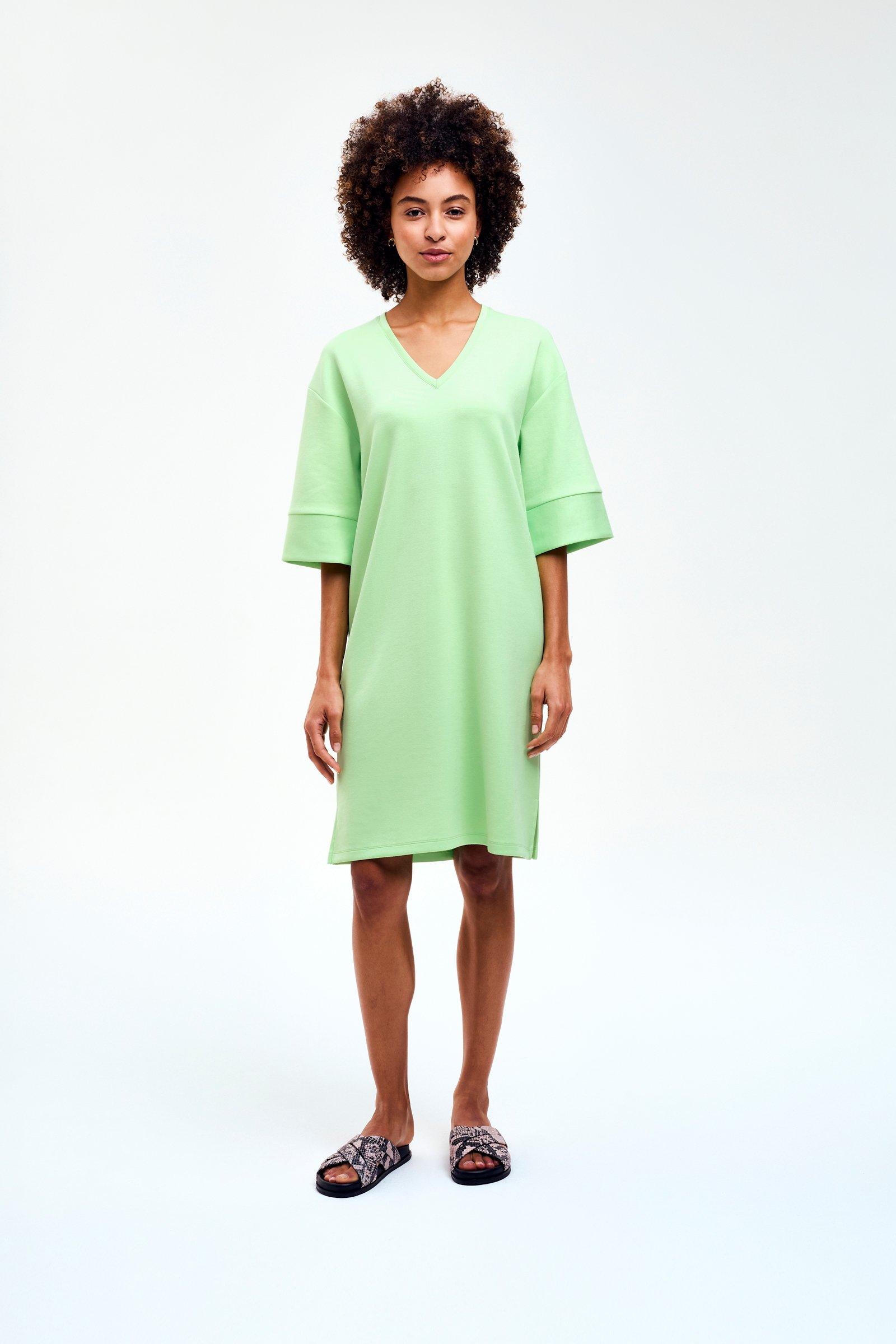 CKS - DIMES - Midi-Kleid - Hellgrün