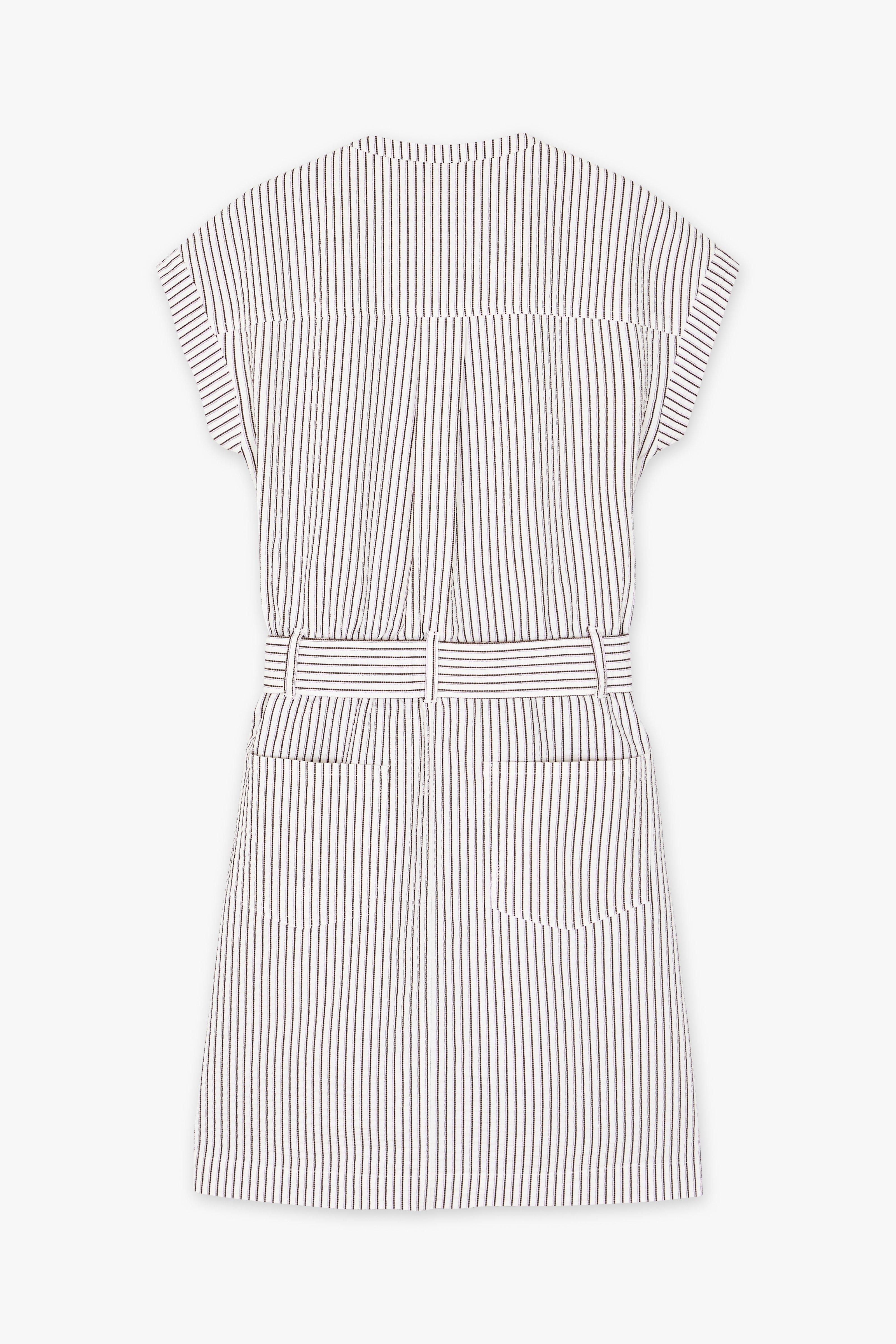 CKS - DIVE - robe courte - brun foncé