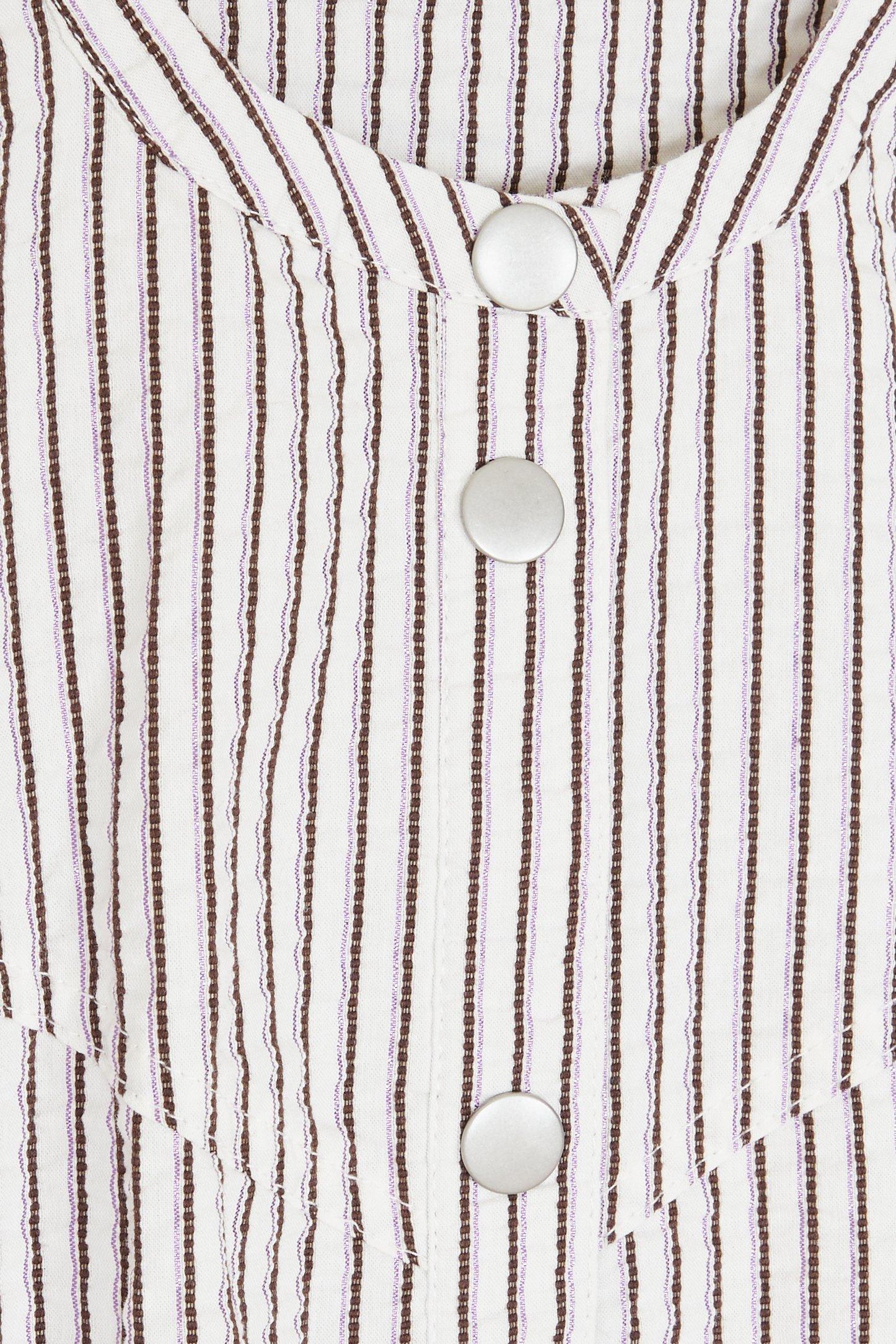 CKS - DIVE - robe courte - brun foncé