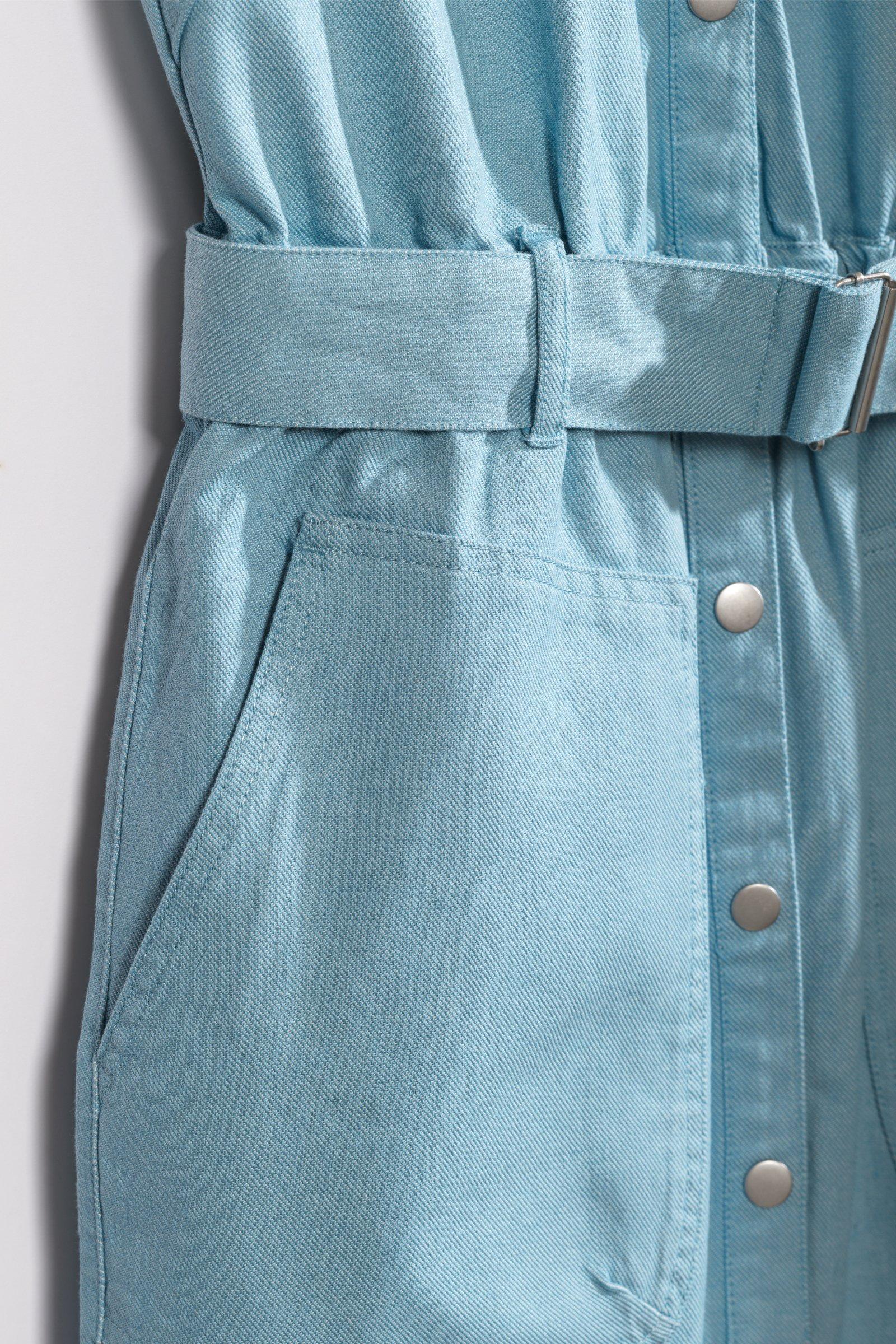 CKS - DIVE - short dress - light blue