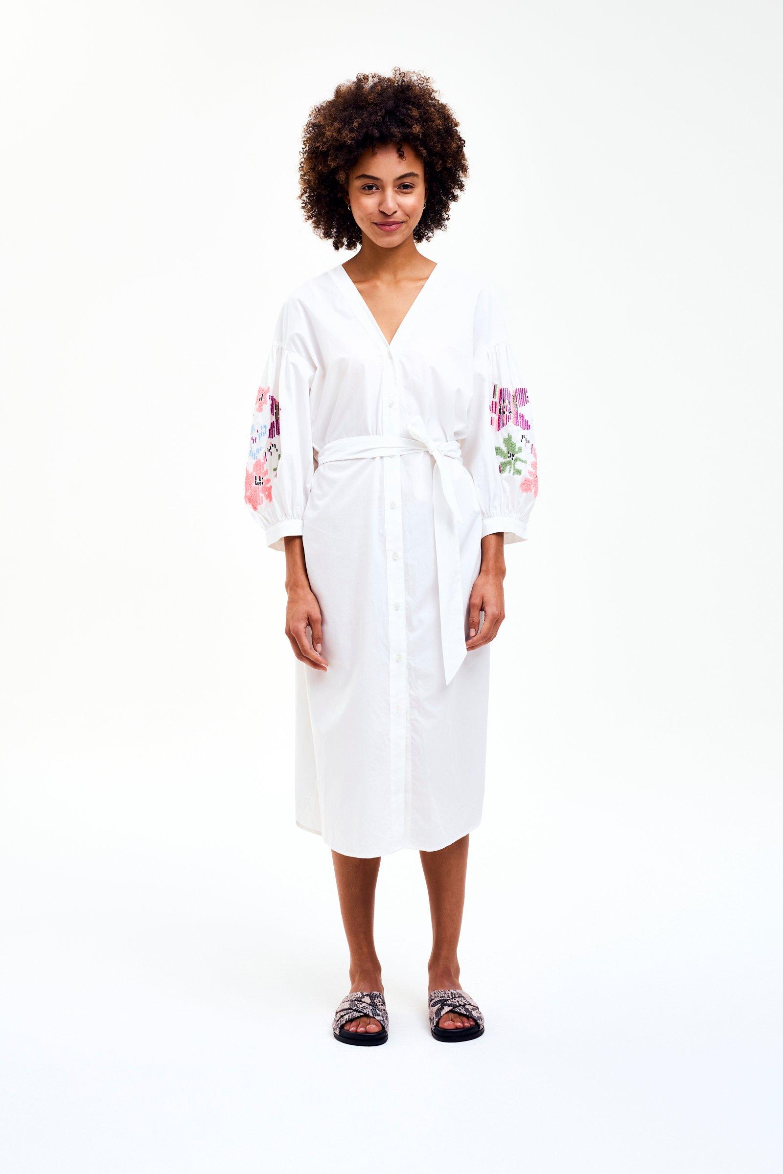 CKS - DROPPY - Kurzes Kleid - Weiß