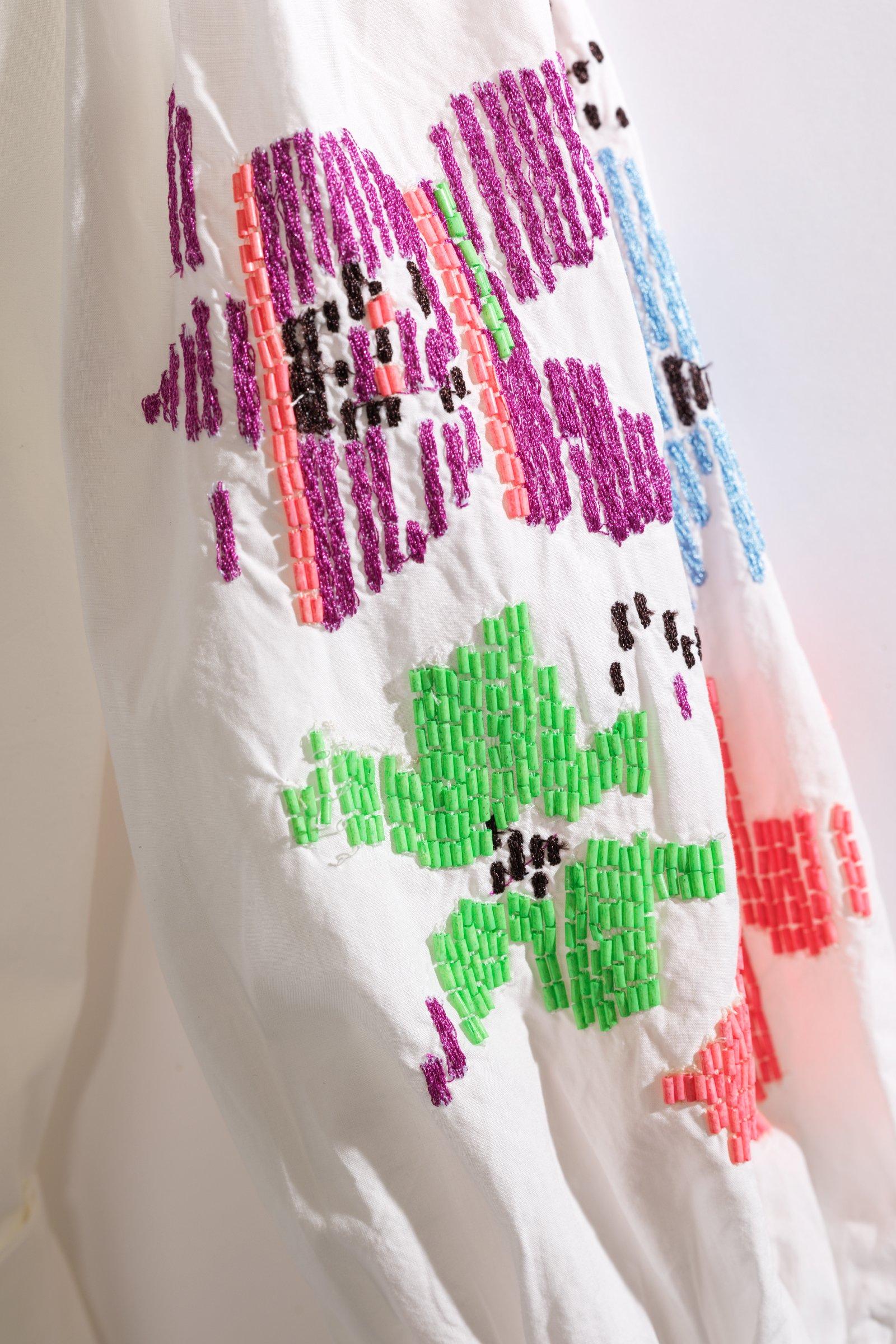 CKS - DROPPY - short dress - white