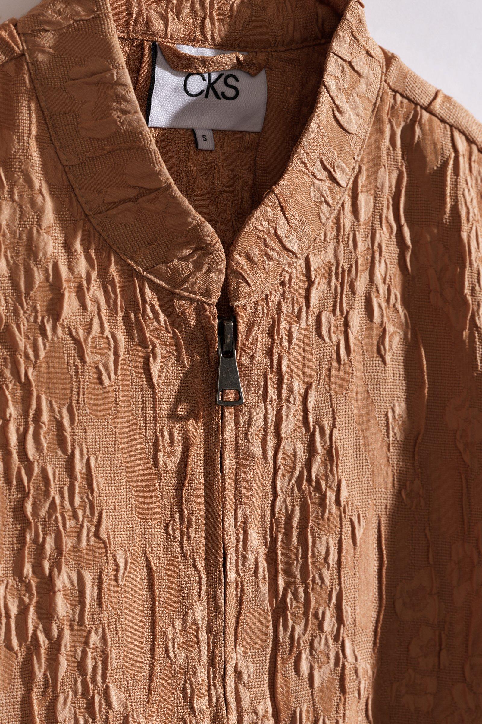 CKS - INFINITE - veste fantaisie - brun