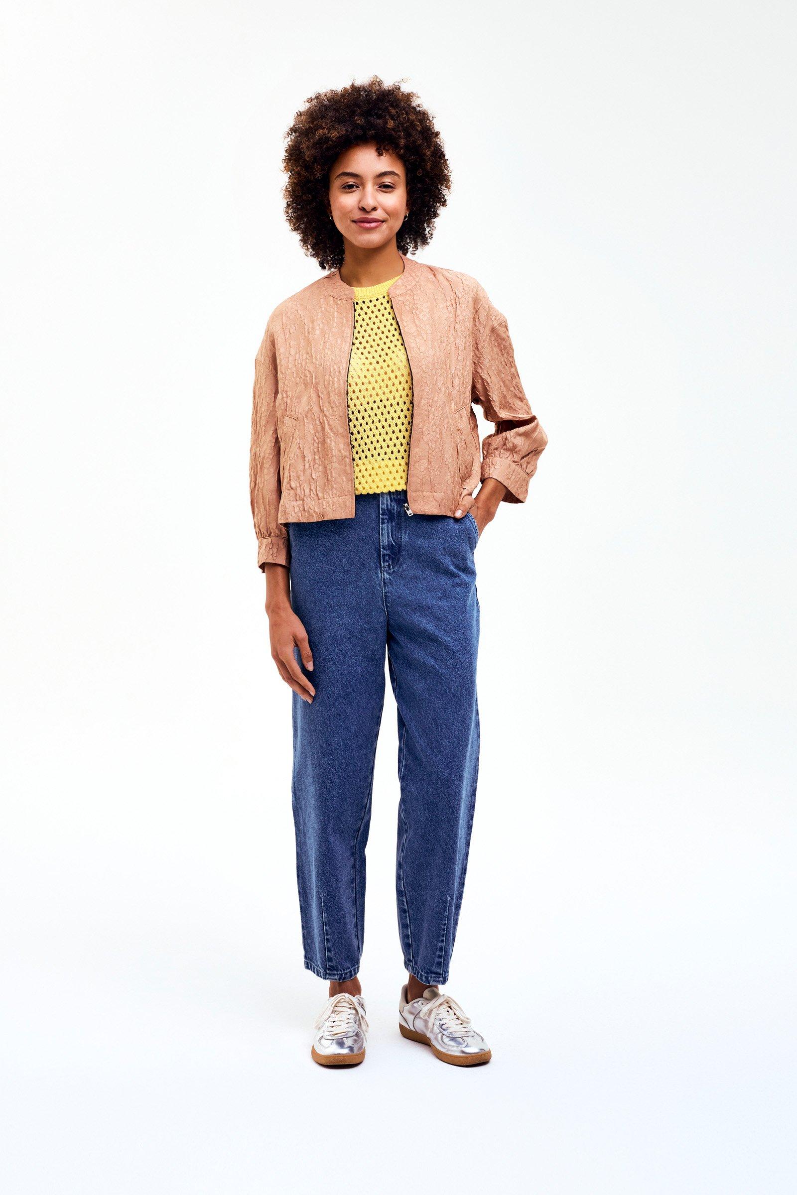 CKS - INFINITE - veste fantaisie - brun