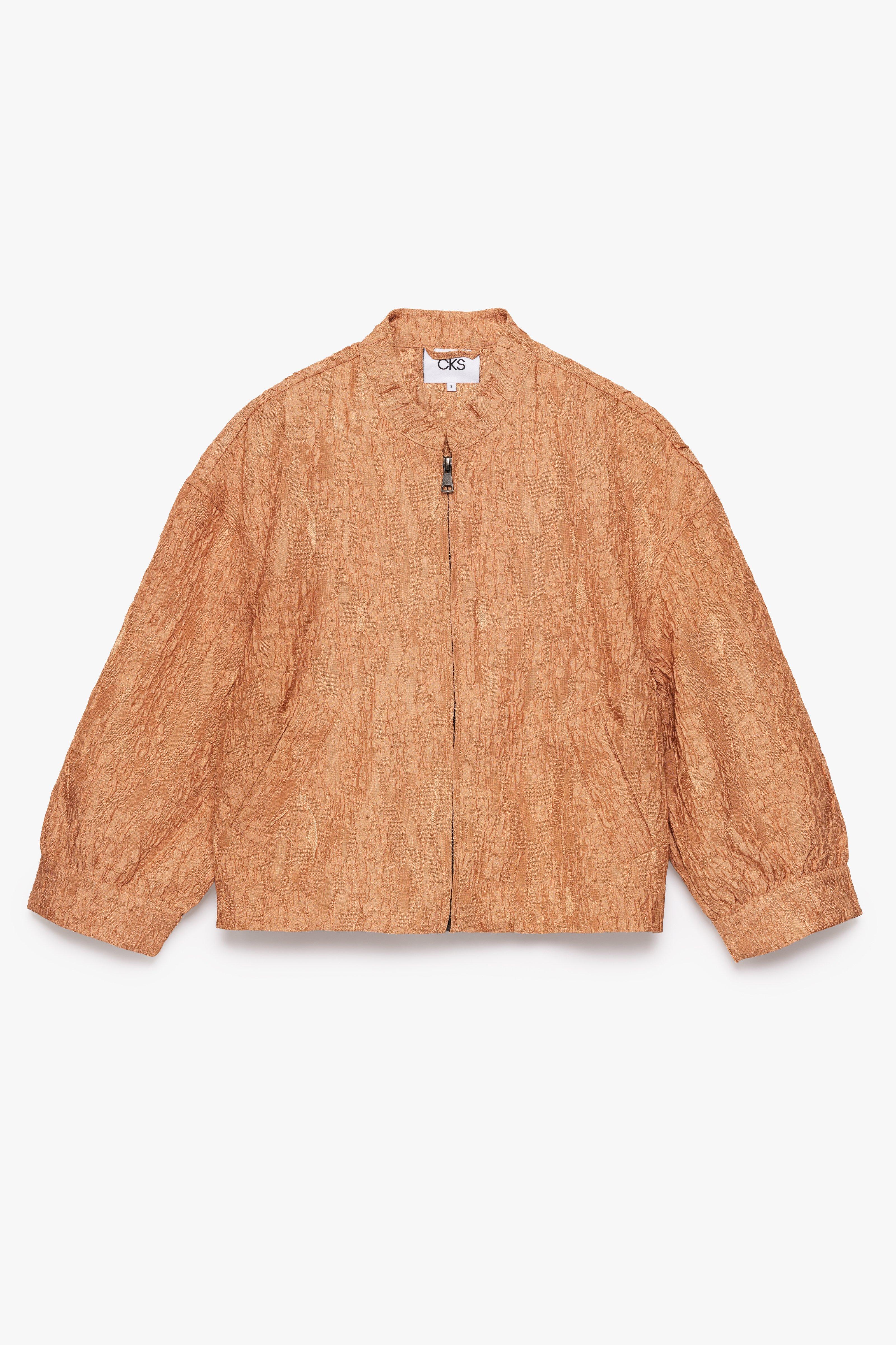 CKS - INFINITE - veste fantaisie - brun