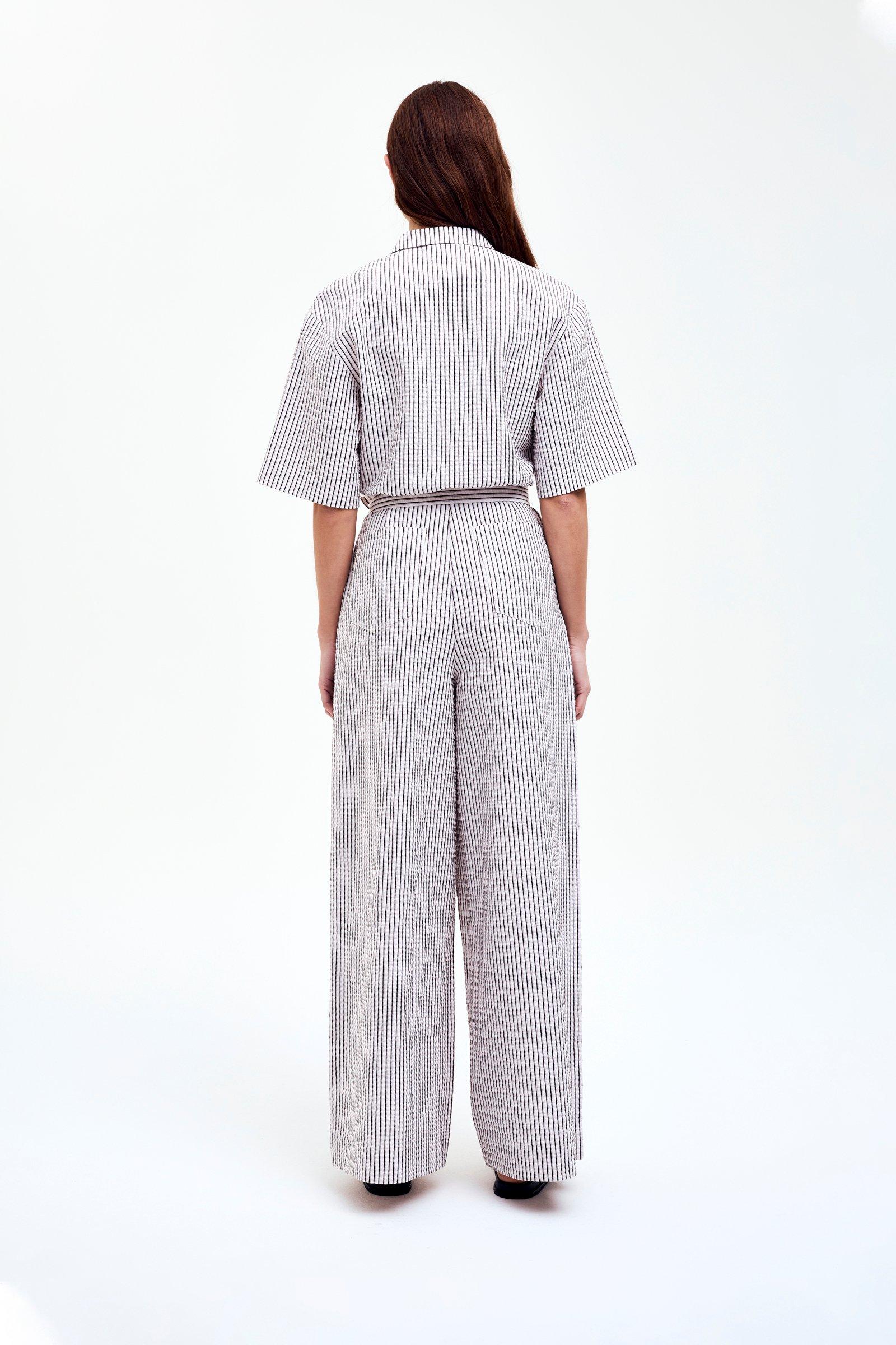 CKS - JANASLEEVE - jumpsuit - donkerbruin
