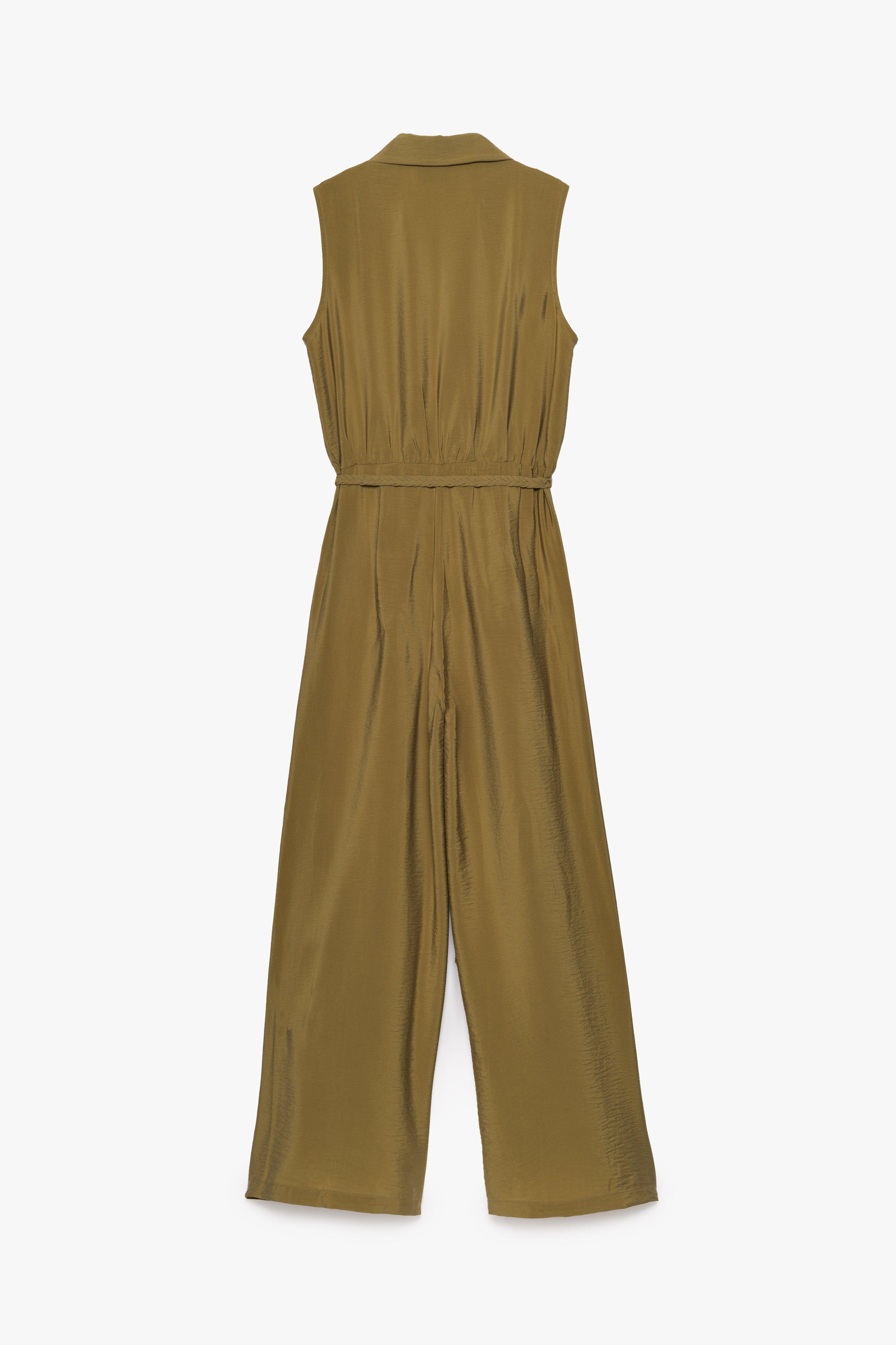 CKS - JANALONG - long jumpsuit - dark green