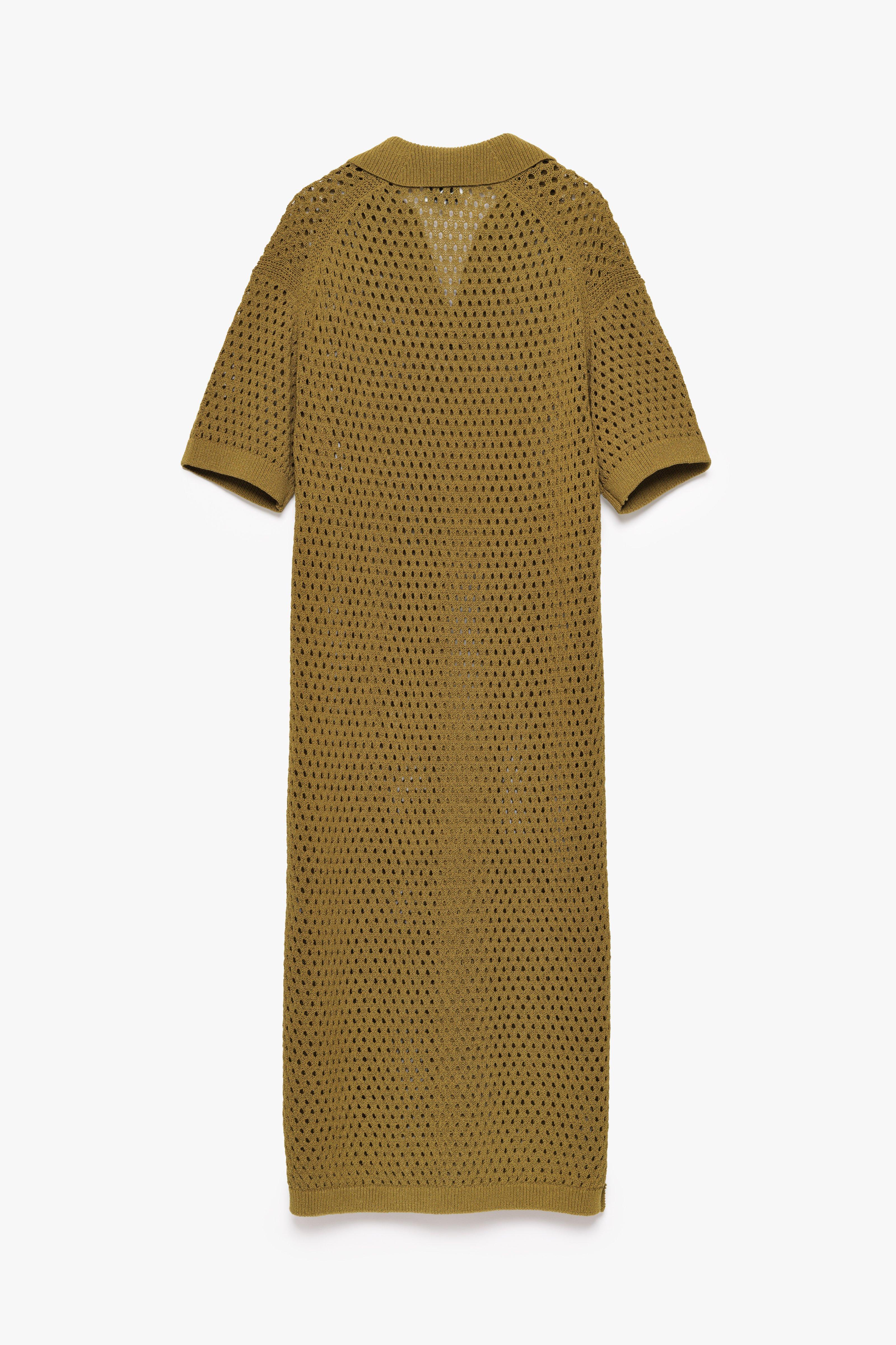 CKS - DEEPS - robe longue - khaki