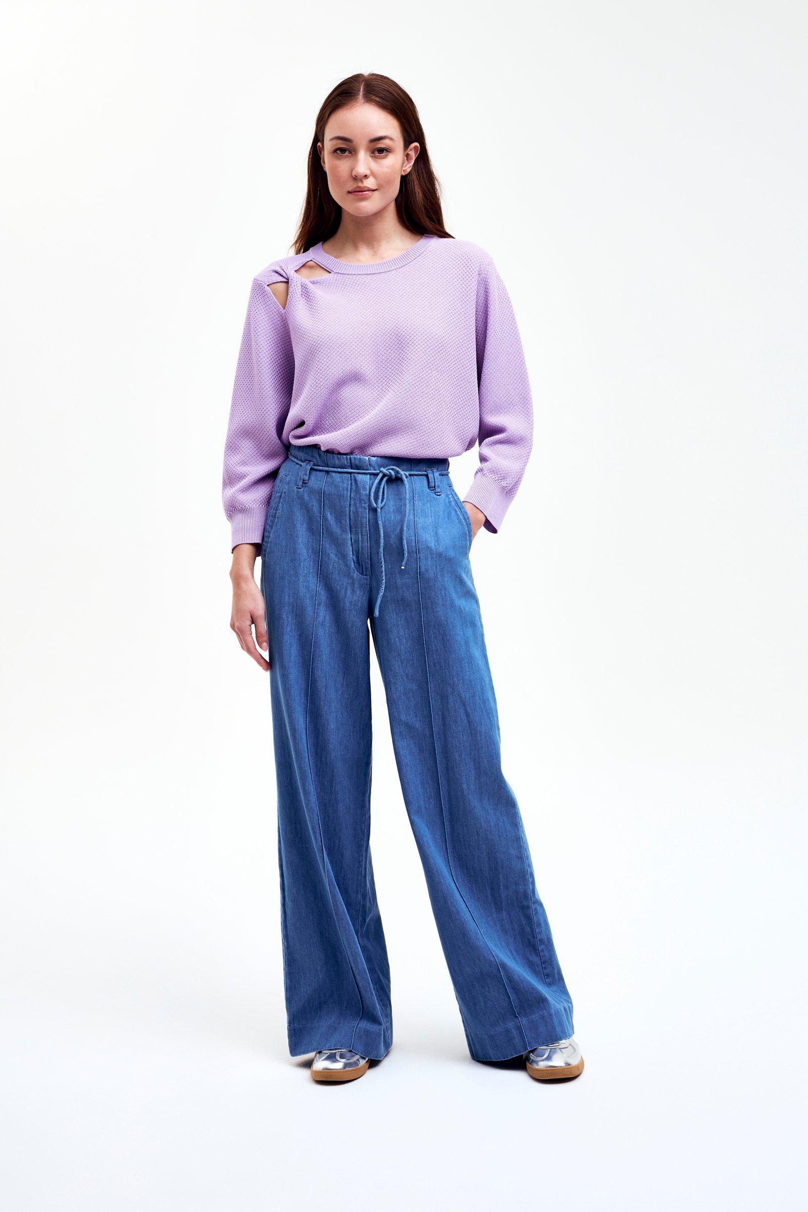 CKS - PINAFLORE - pullover - lilas