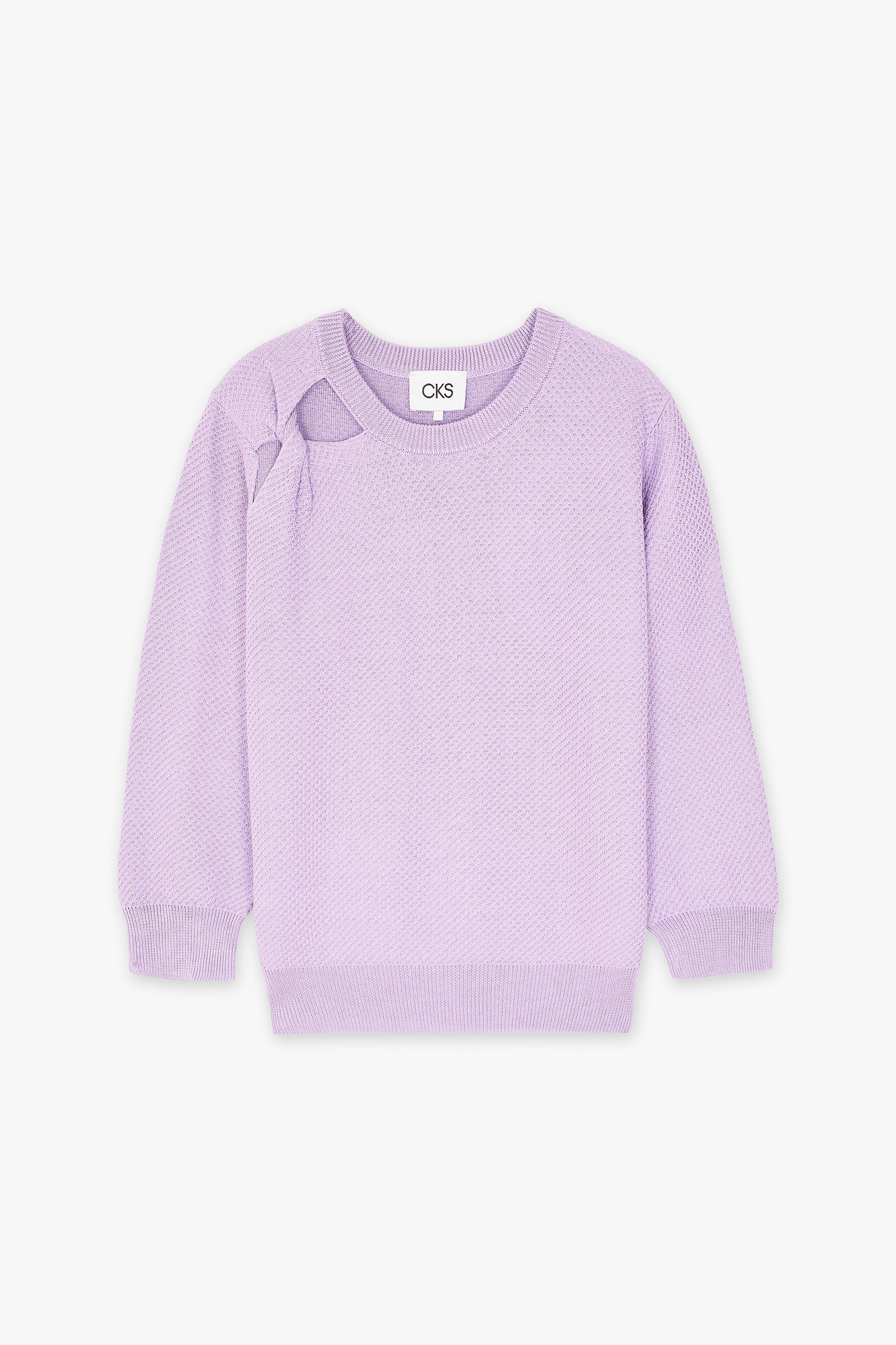 CKS - PINAFLORE - pullover - lilas