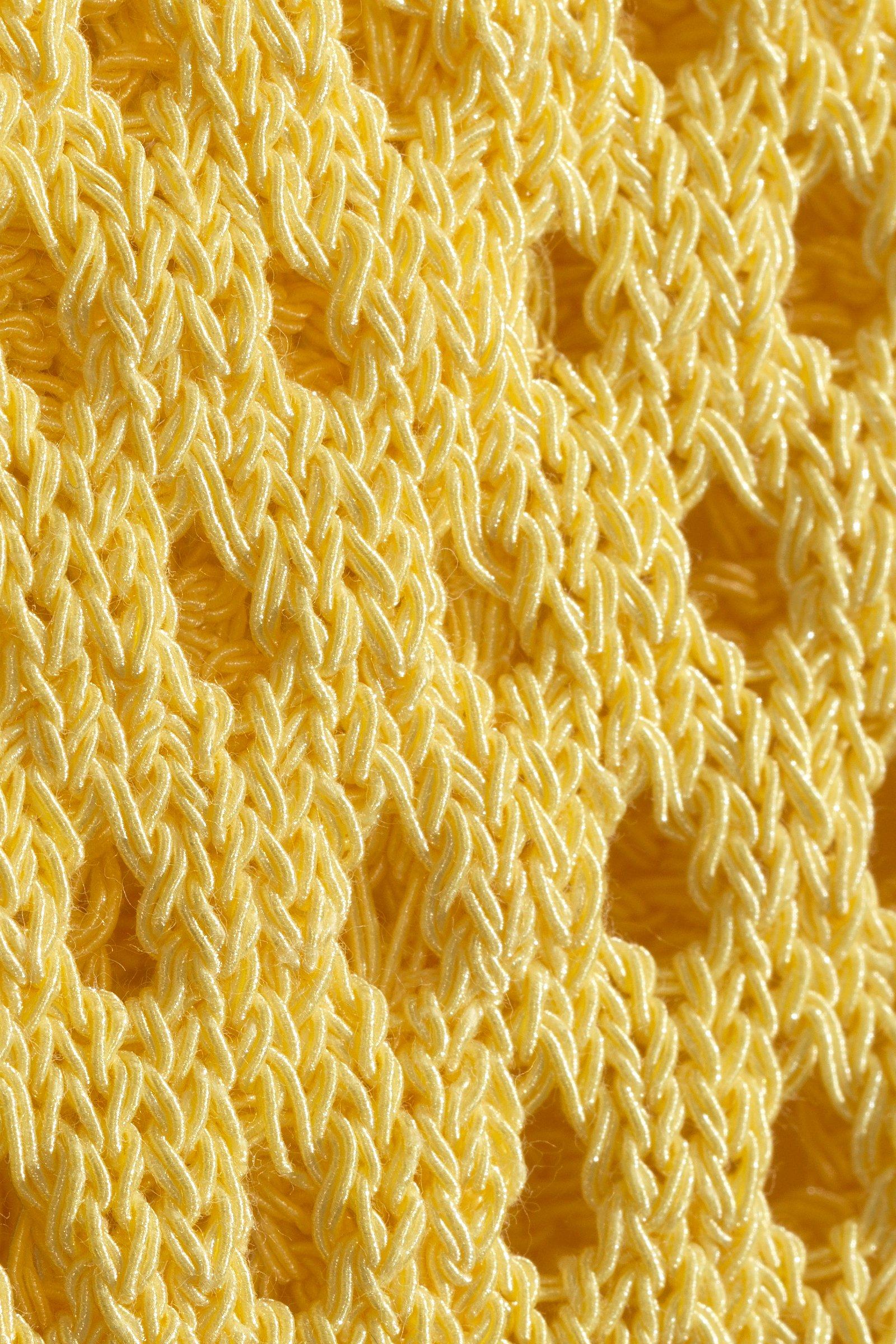 CKS - PINBALL - knitted top - yellow