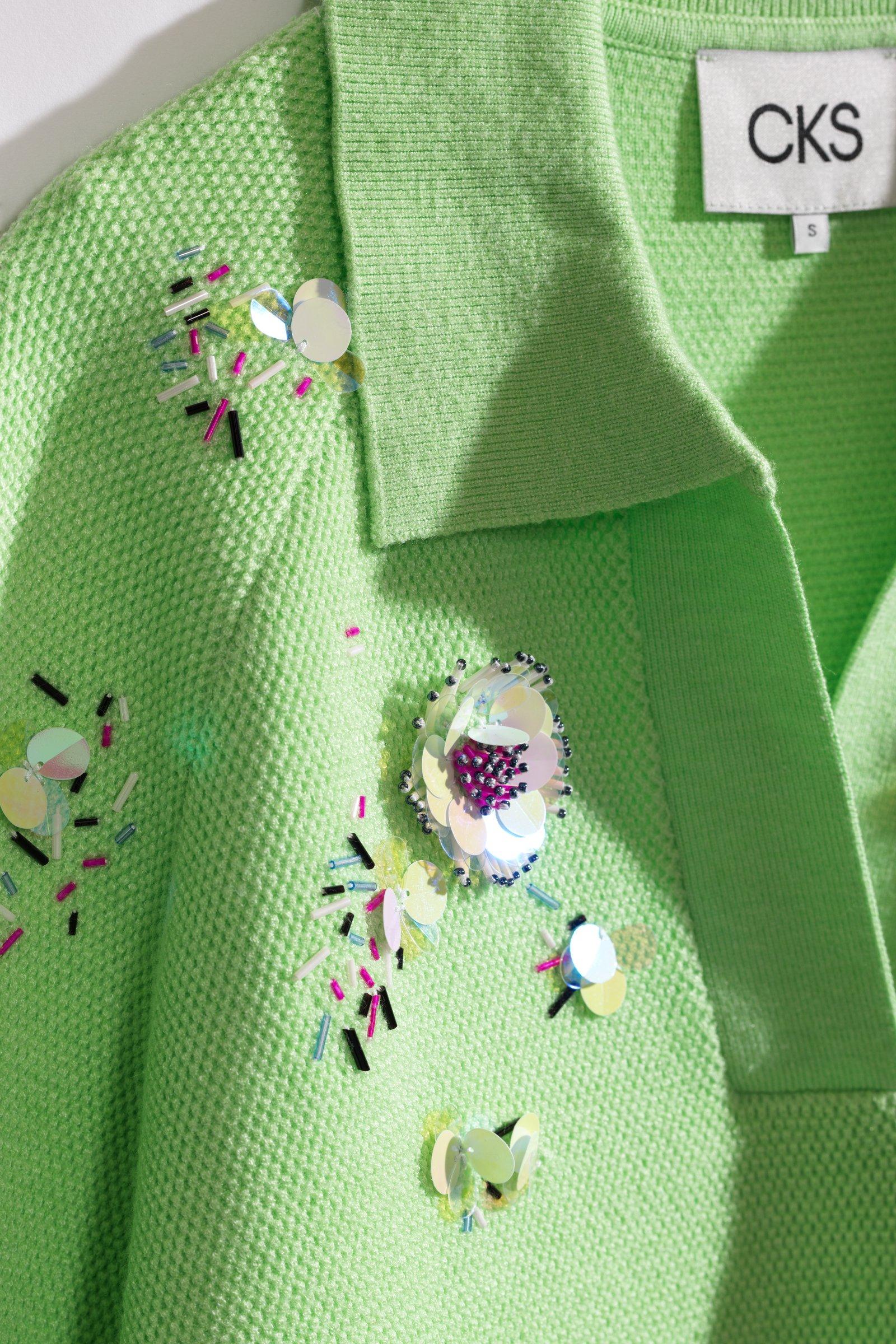 CKS - POPPINS - polo - felgroen