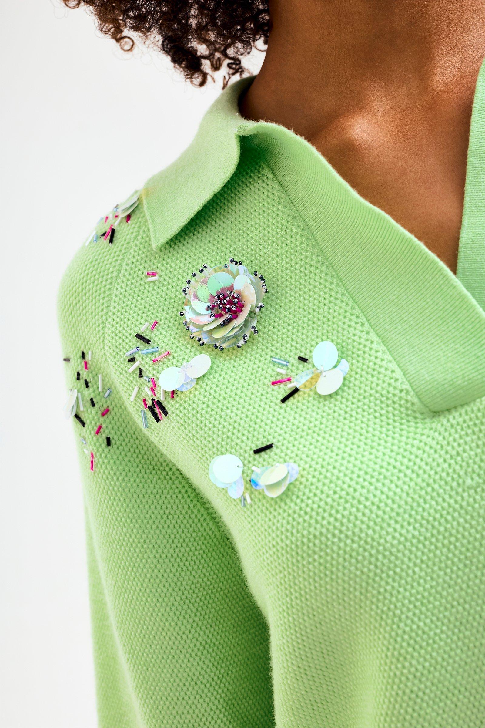 CKS - POPPINS - polo - felgroen