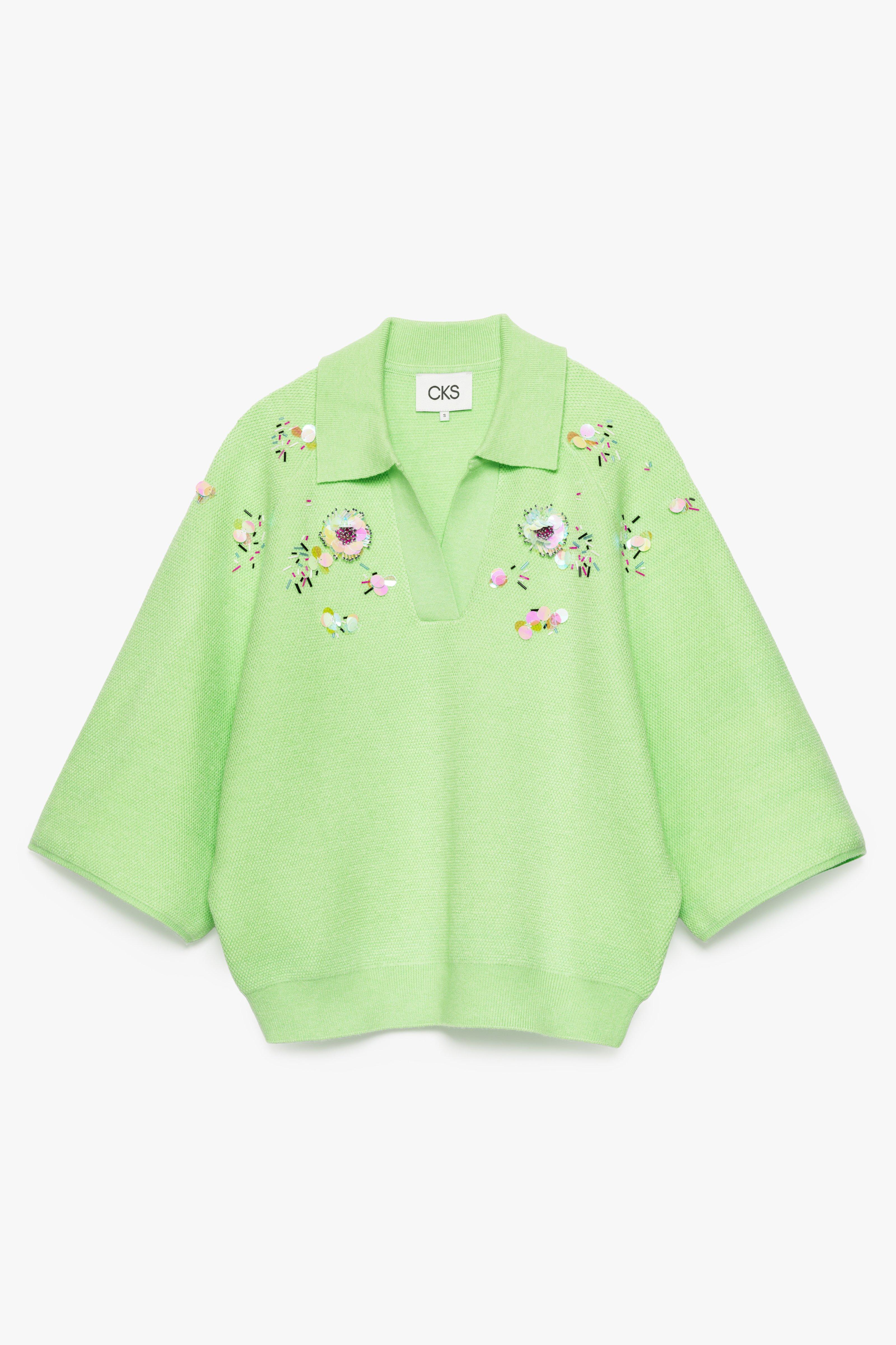 CKS - POPPINS - polo - felgroen