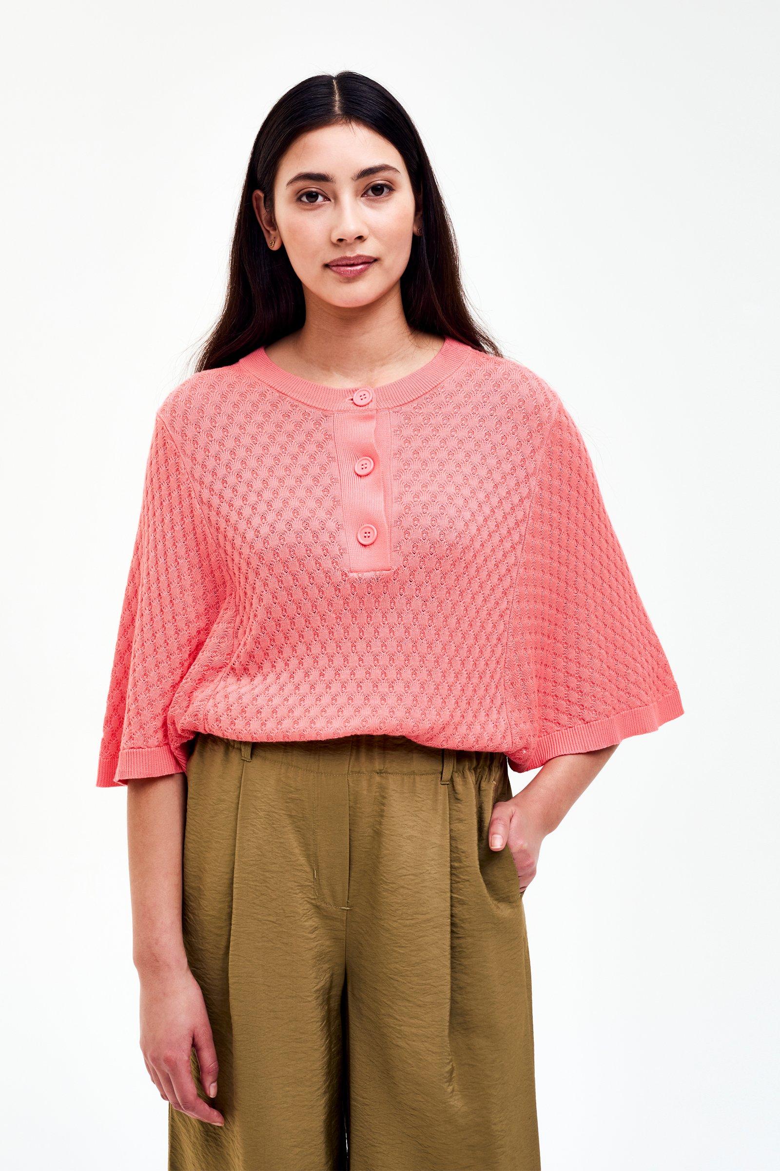 CKS - PORT - pullover - orange vif