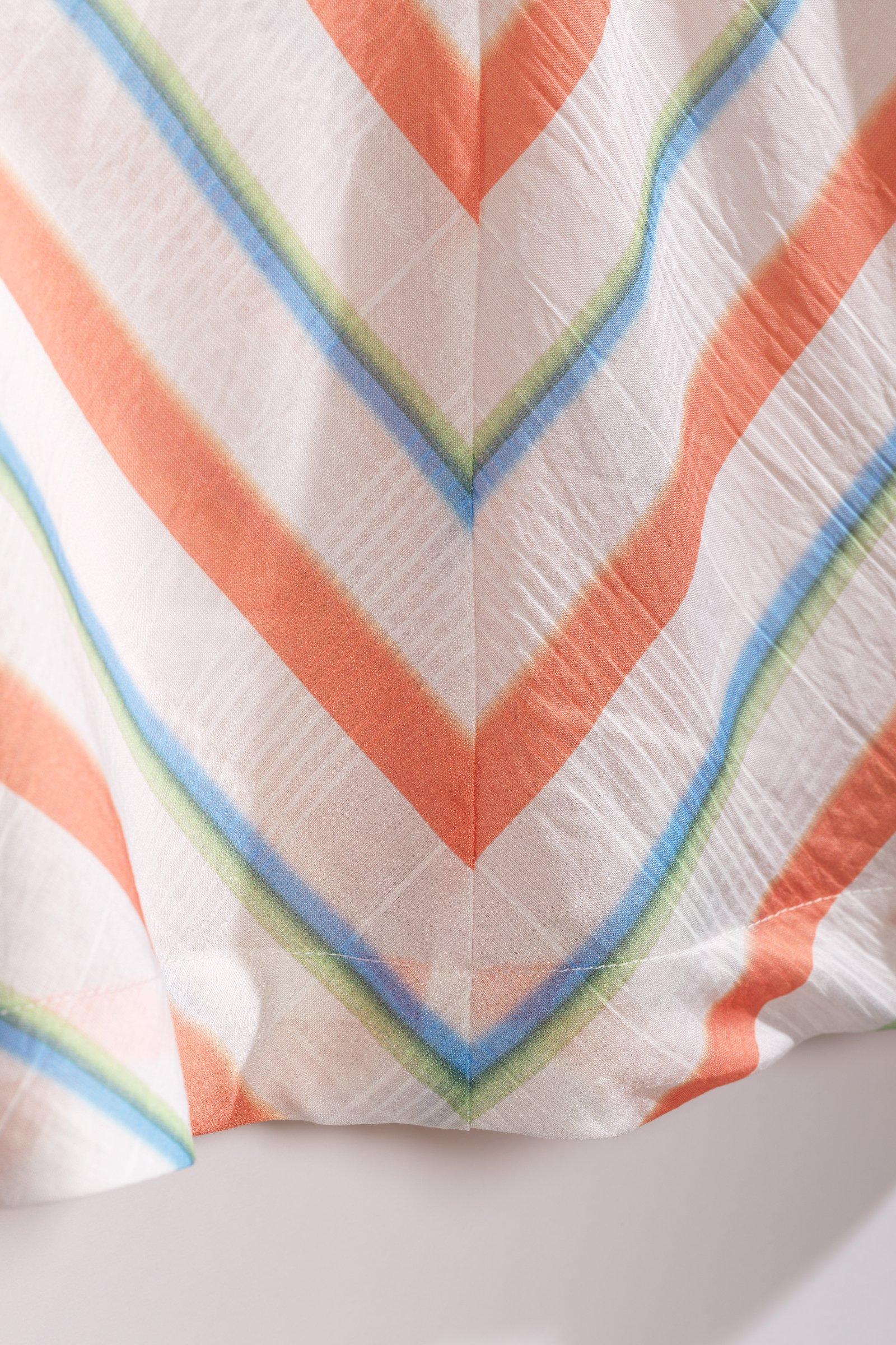 CKS - SABA - blouse lange mouwen - feloranje
