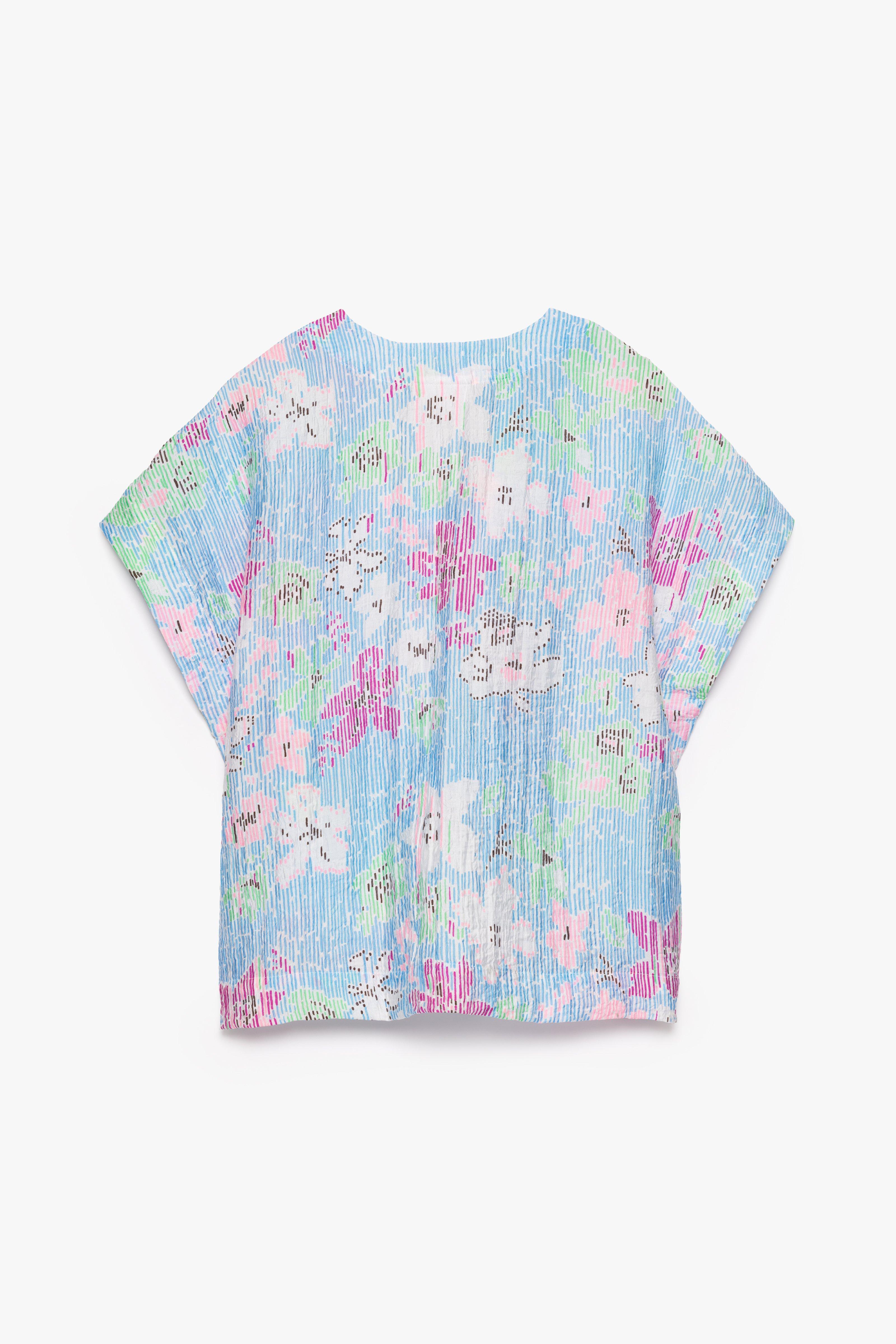 CKS - SABA - blouse long sleeves - vivid blue
