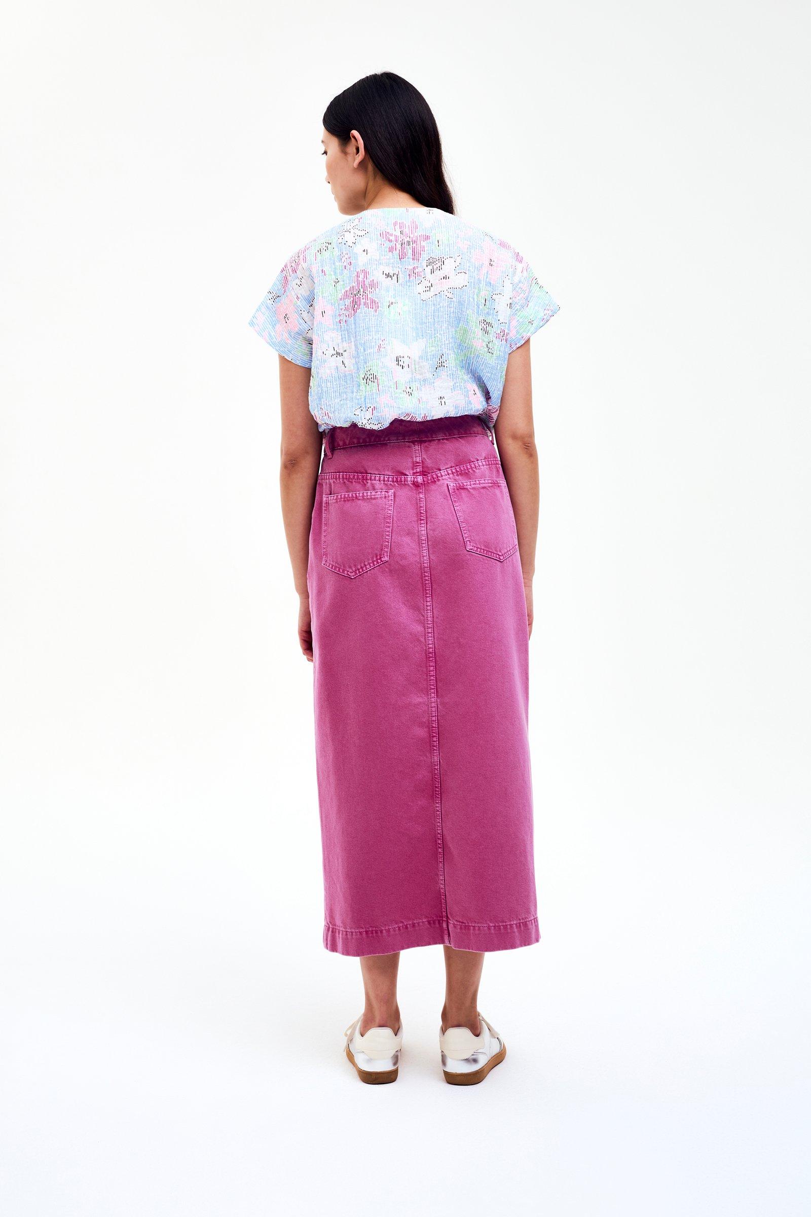 CKS - SABA - blouse long sleeves - vivid blue
