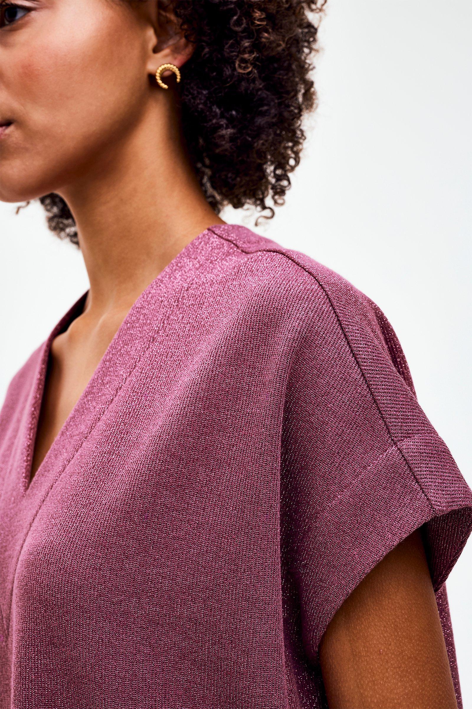 CKS - SABADRESS - korte jurk - oudroze