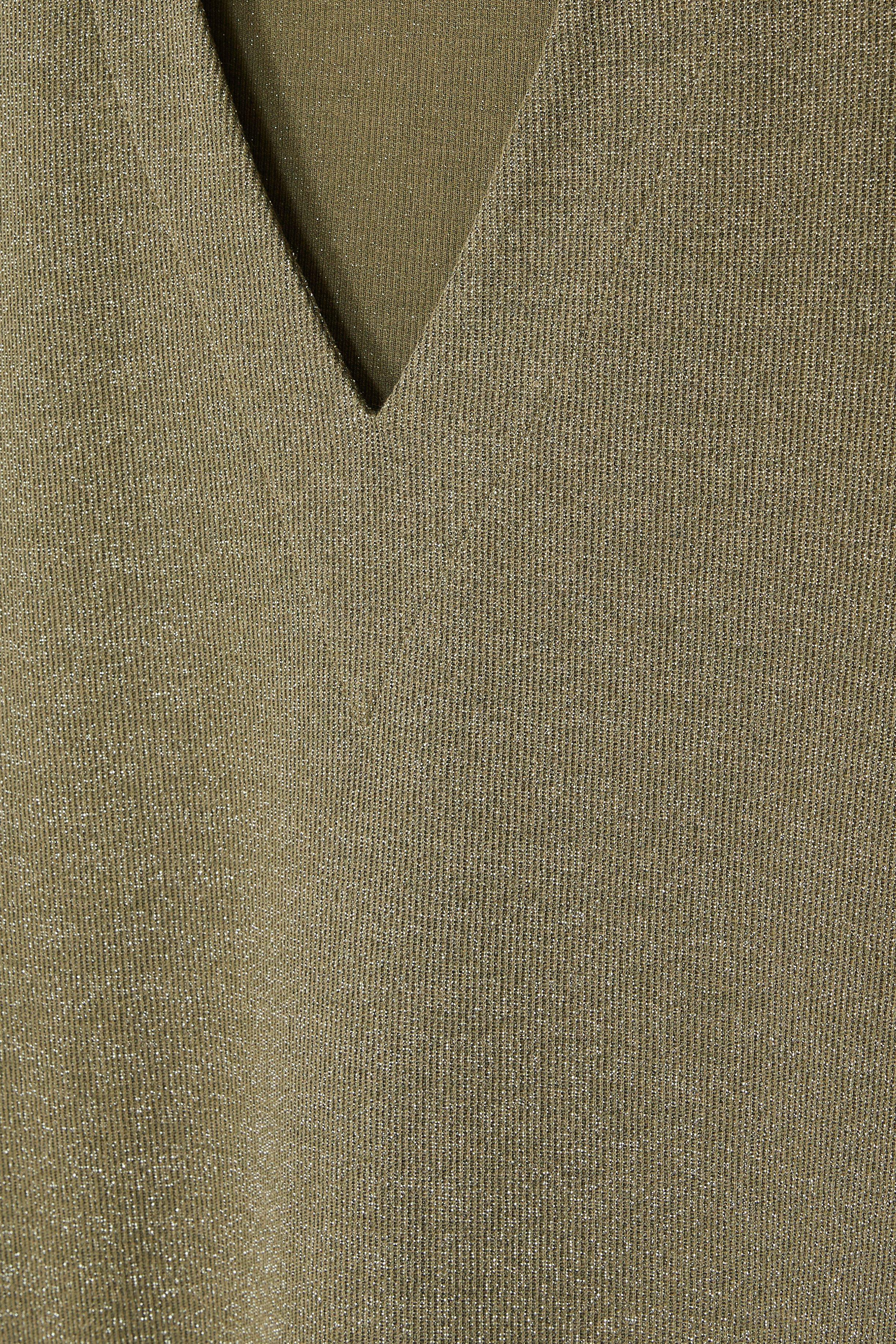 CKS - SABADRESS - robe courte - khaki