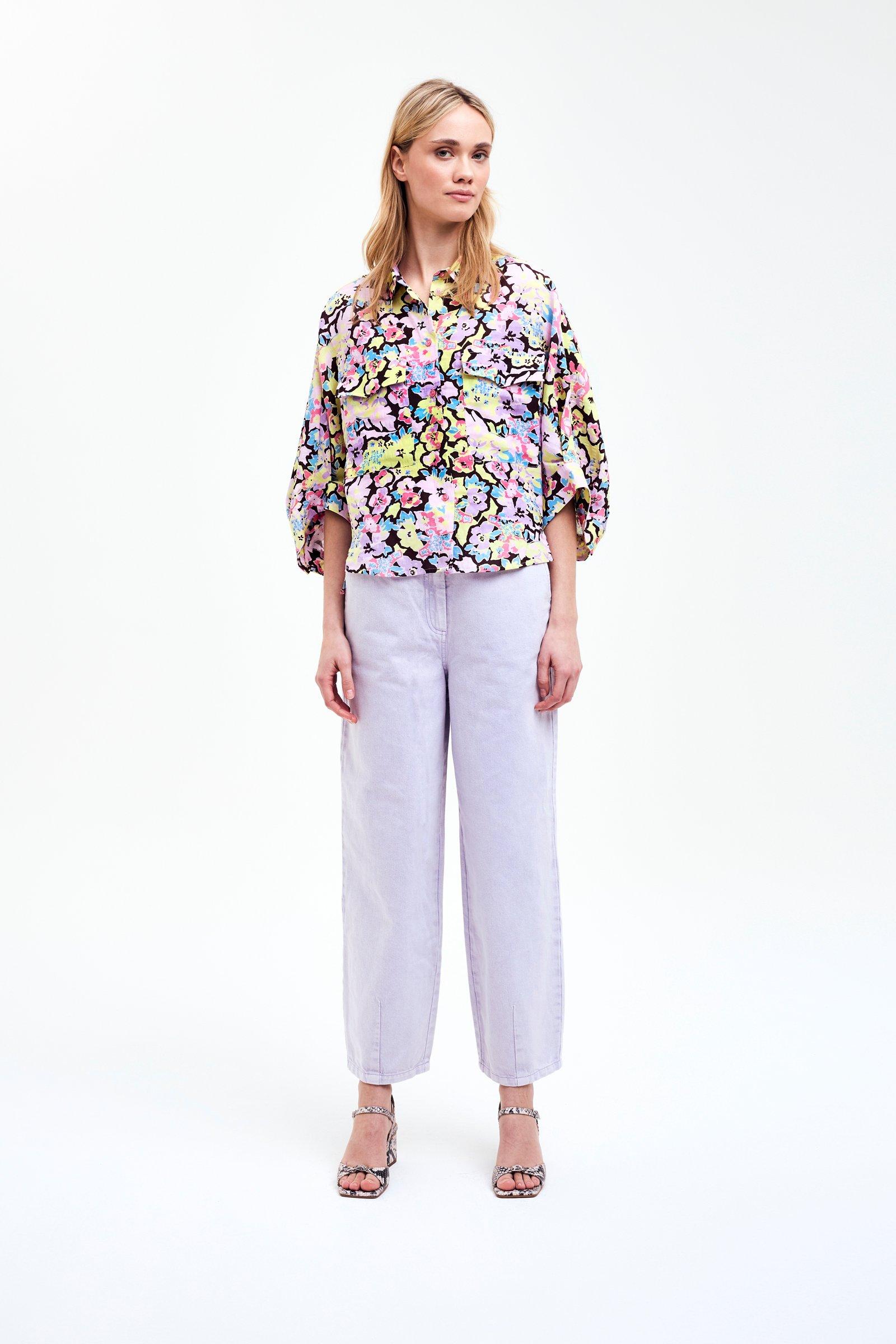 CKS - SALTY - blouse lange mouwen - felgeel