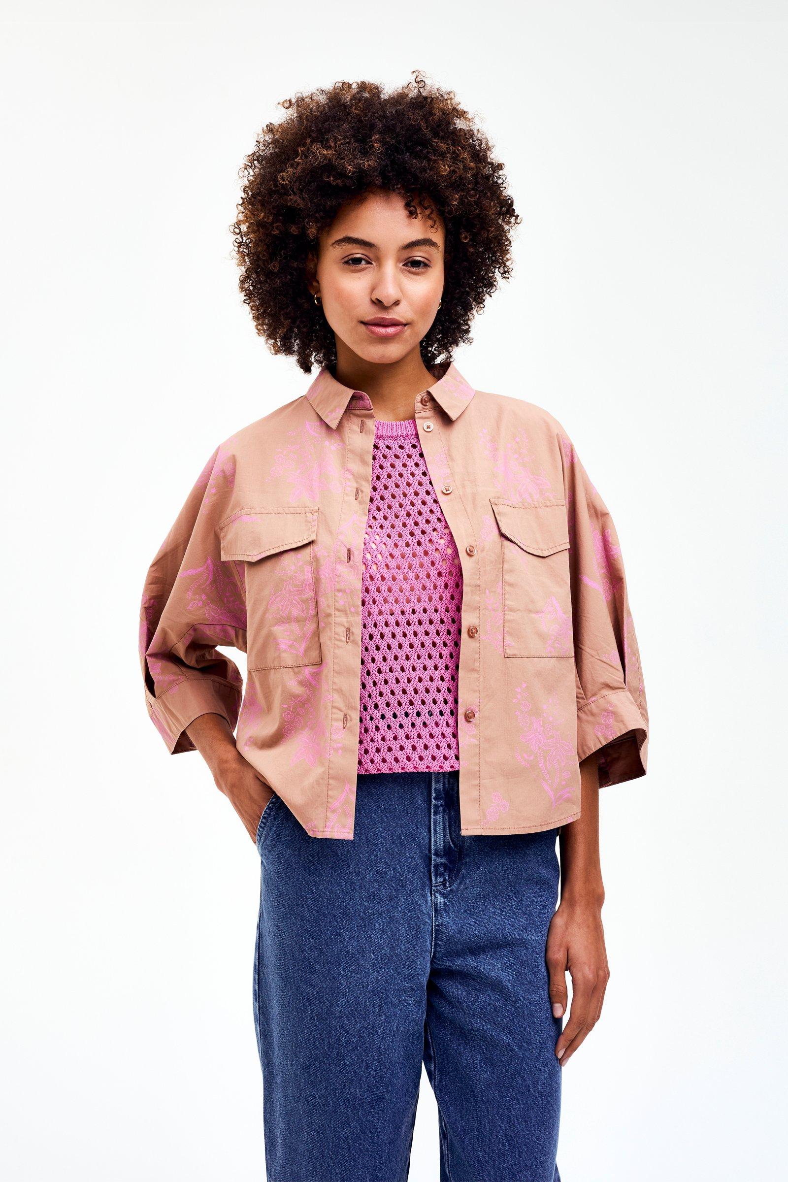 CKS - SALTY - Bluse Lange Ärmel - Braun