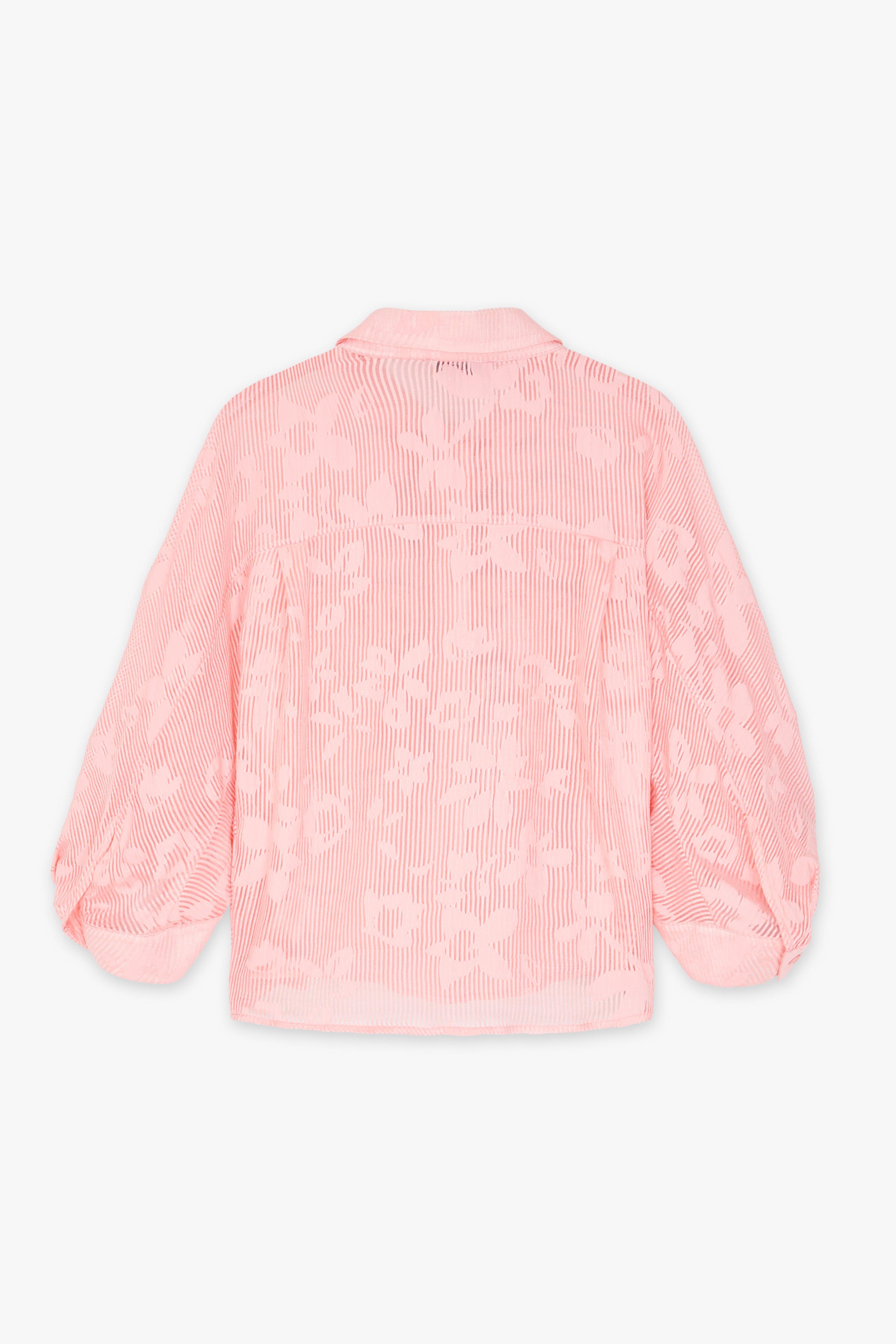 CKS - SALTY - Bluse Kurze Ärmel - Hellorange