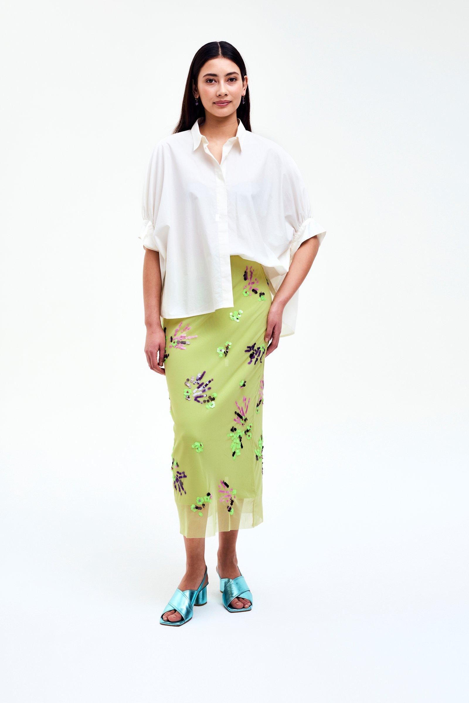 CKS - SAPE - blouse lange mouwen - wit