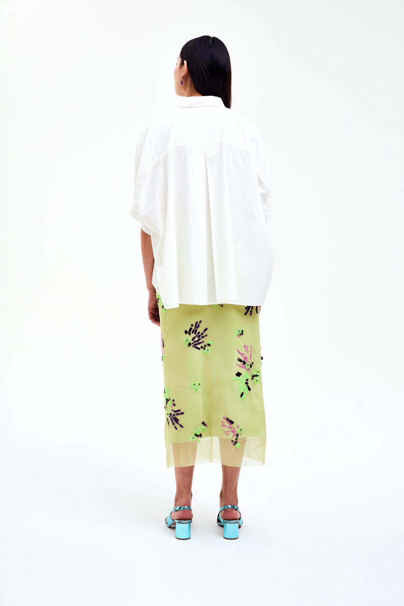 CKS - SAPE - blouse lange mouwen - wit