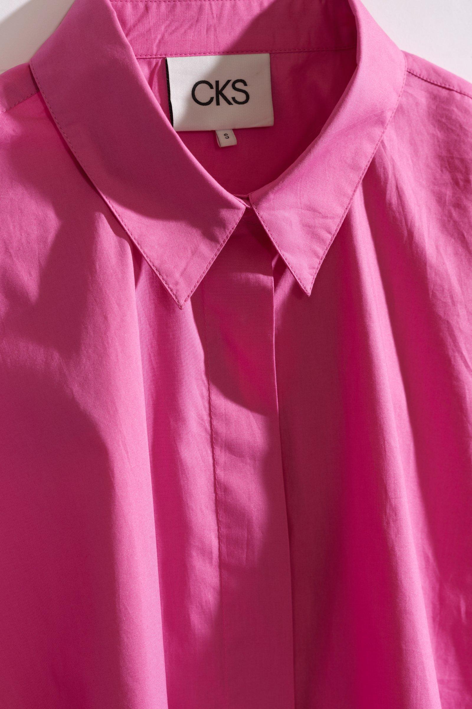 CKS - SAPE - blouse long sleeves - dark pink