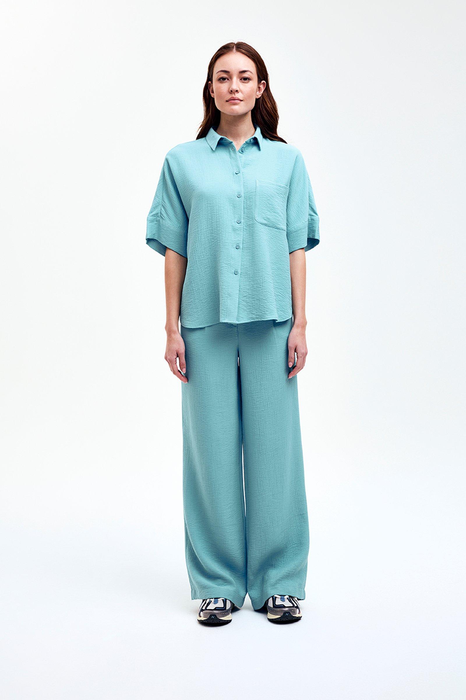 CKS - SELAH - Bluse Lange Ärmel - Blau