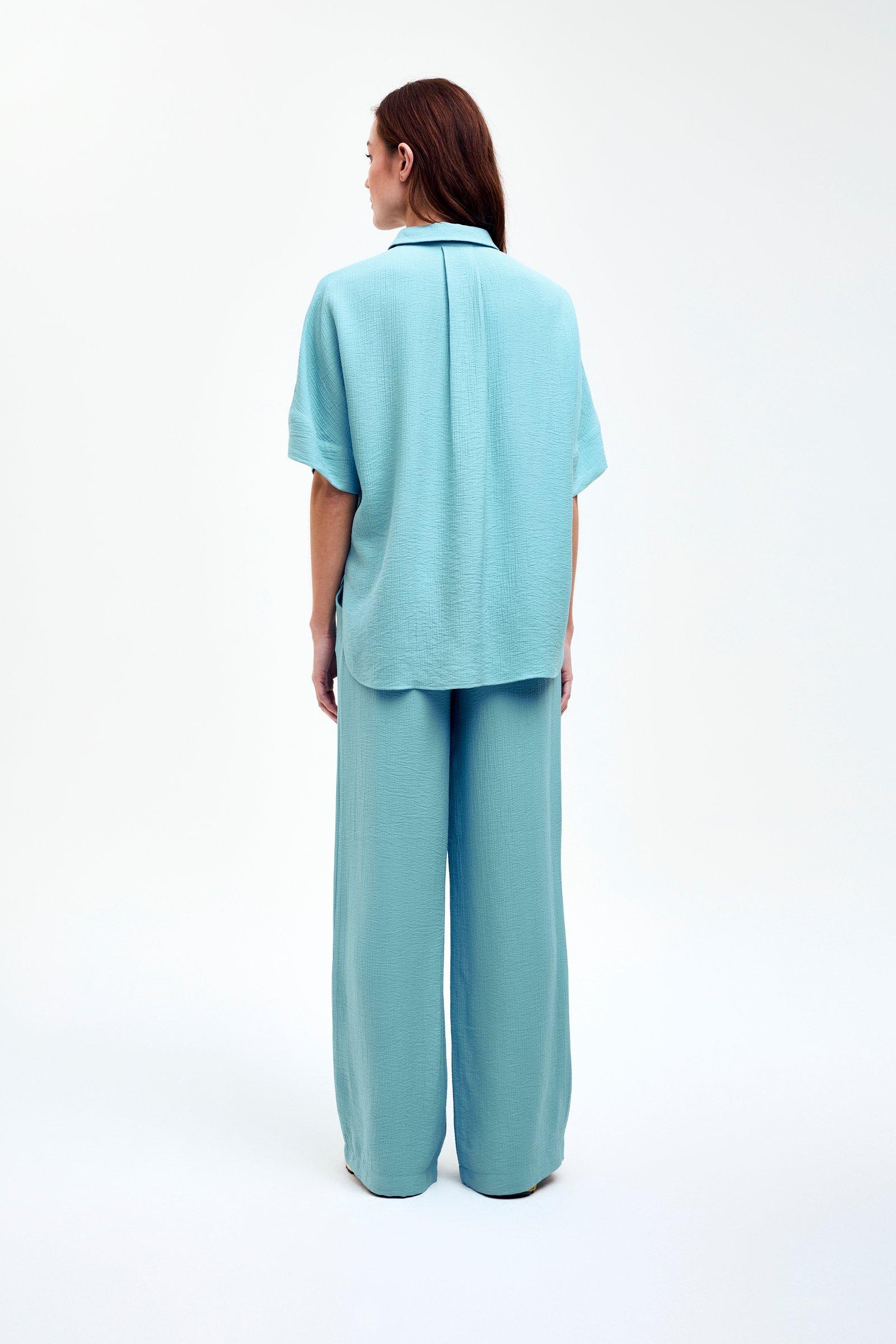 CKS - SELAH - Bluse Lange Ärmel - Blau