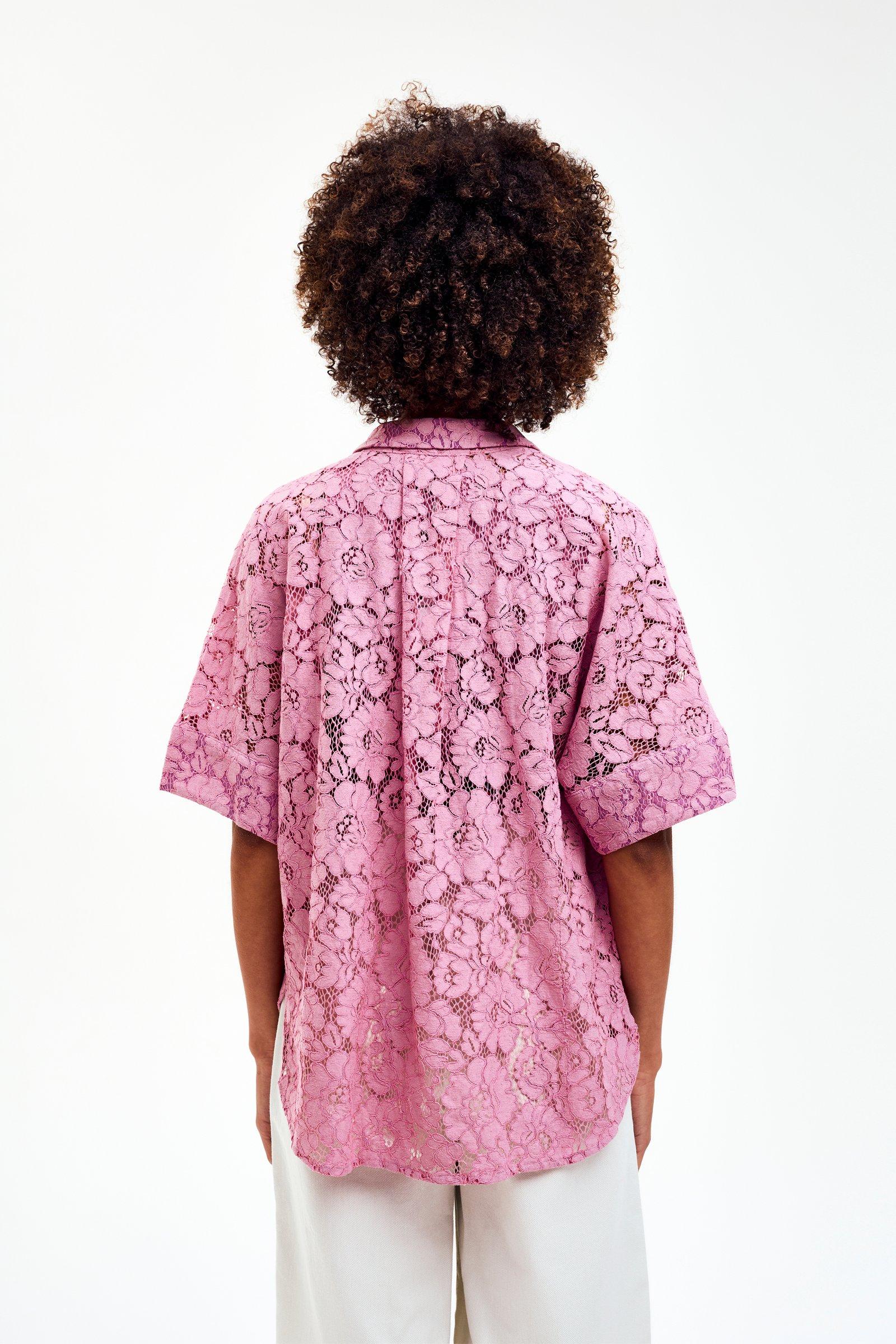 CKS - SELAH - blouse lange mouwen - oudroze