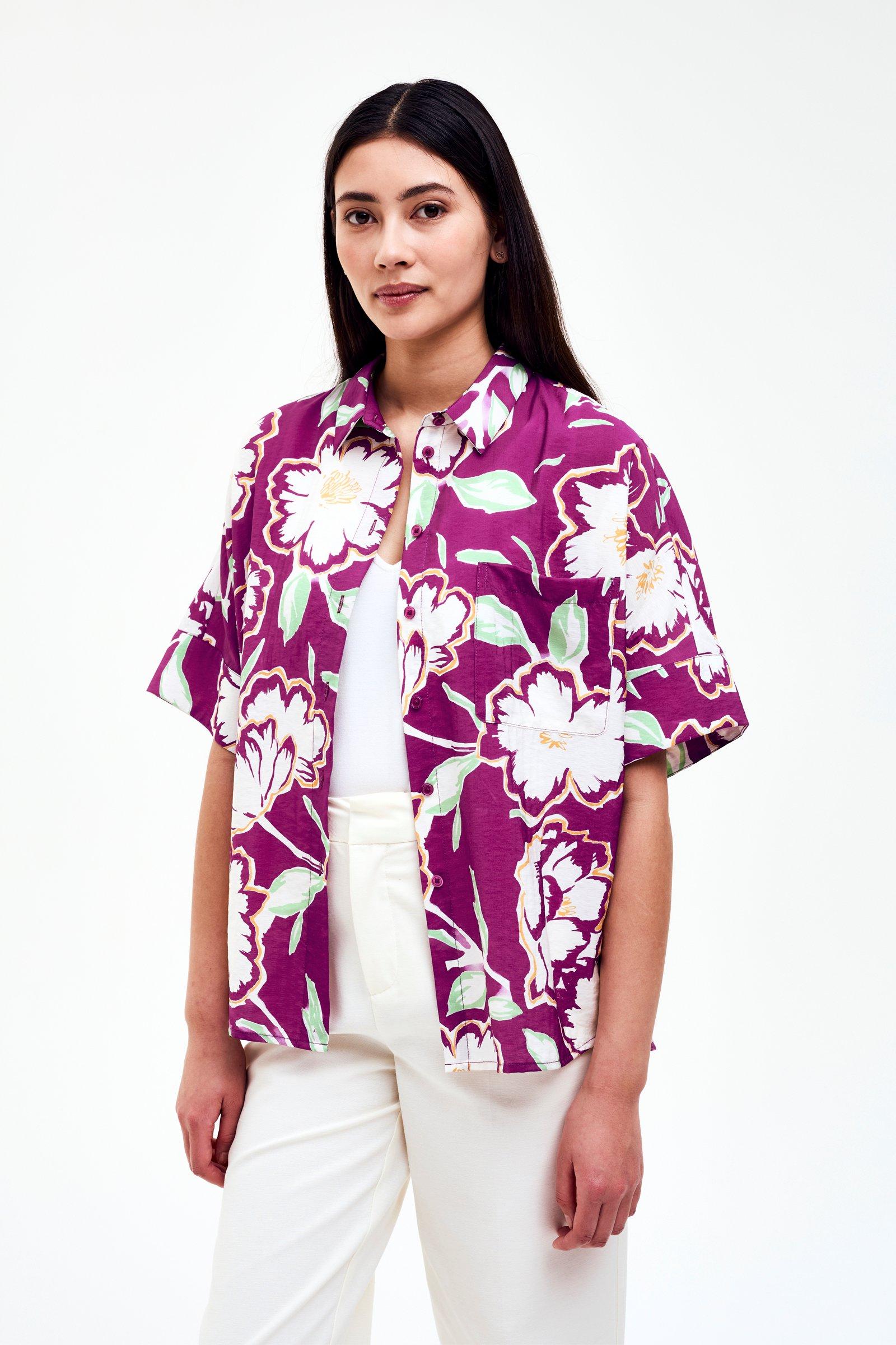 CKS - SELAH - Bluse Lange Ärmel - Violett