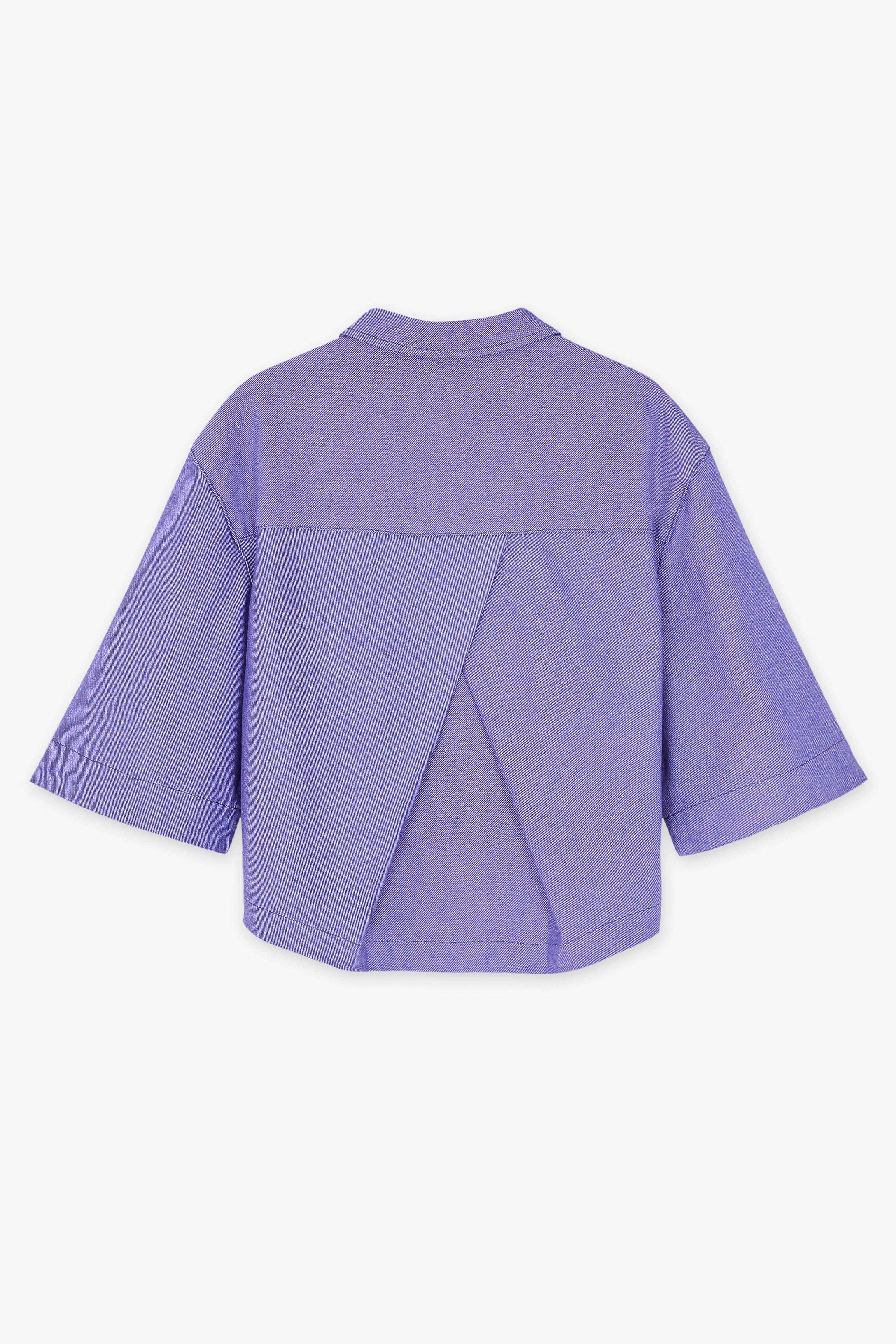 CKS - SELIA - blouse lange mouwen - paars