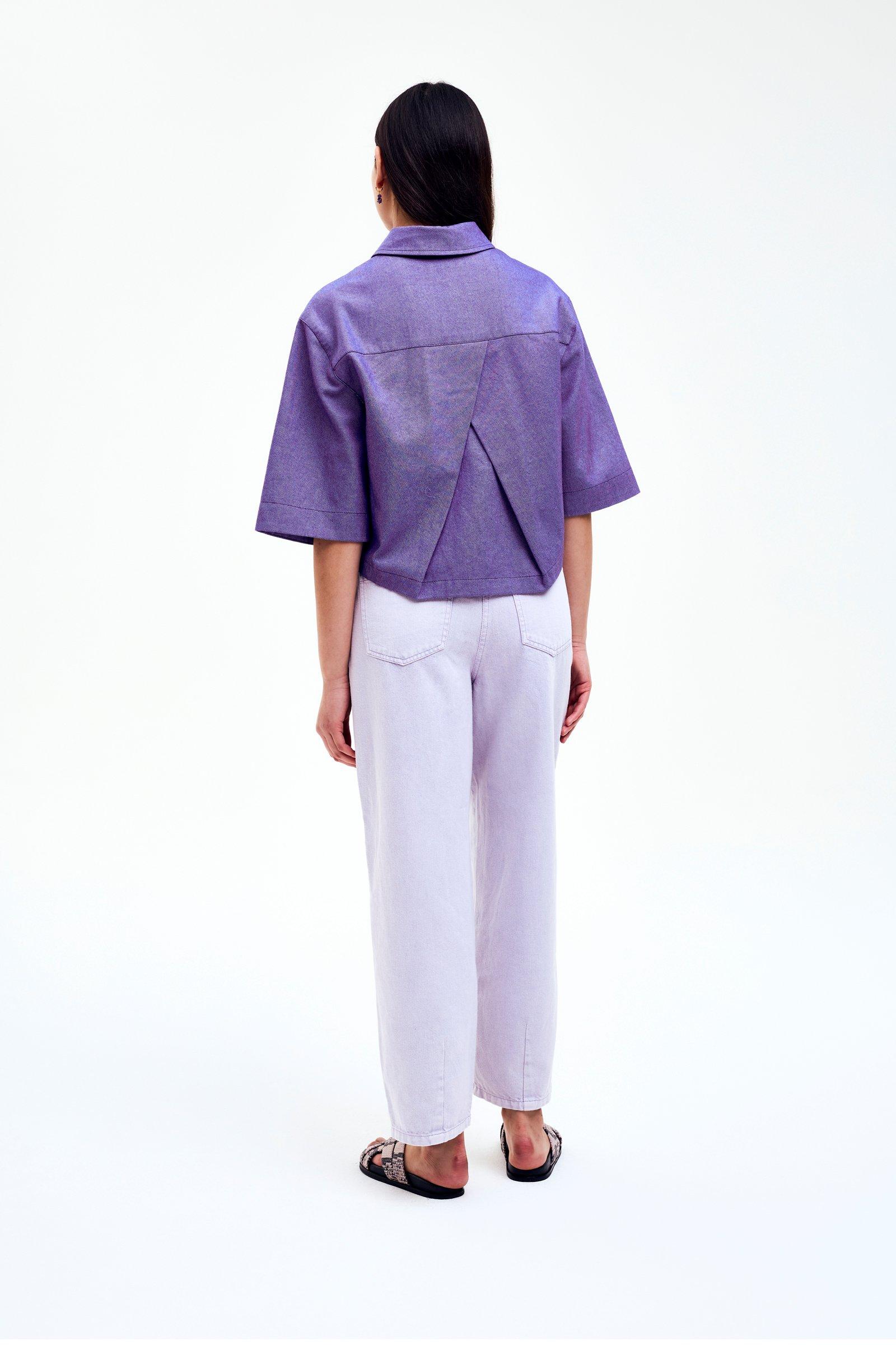 CKS - SELIA - blouse lange mouwen - paars