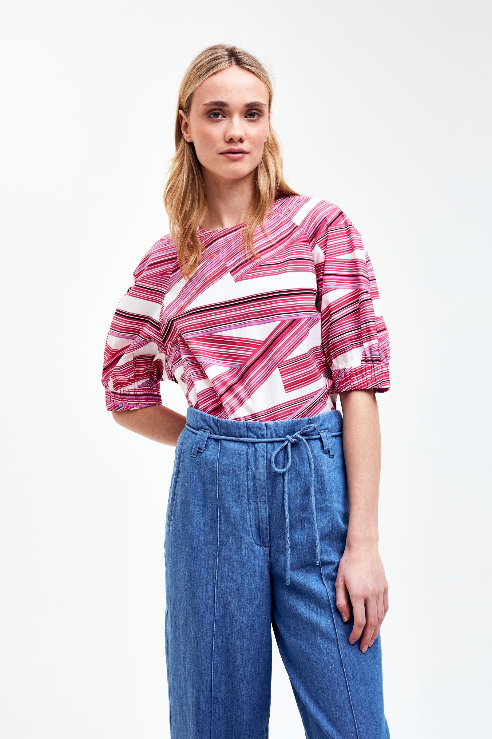 CKS - SERINA - blouse korte mouwen - roze
