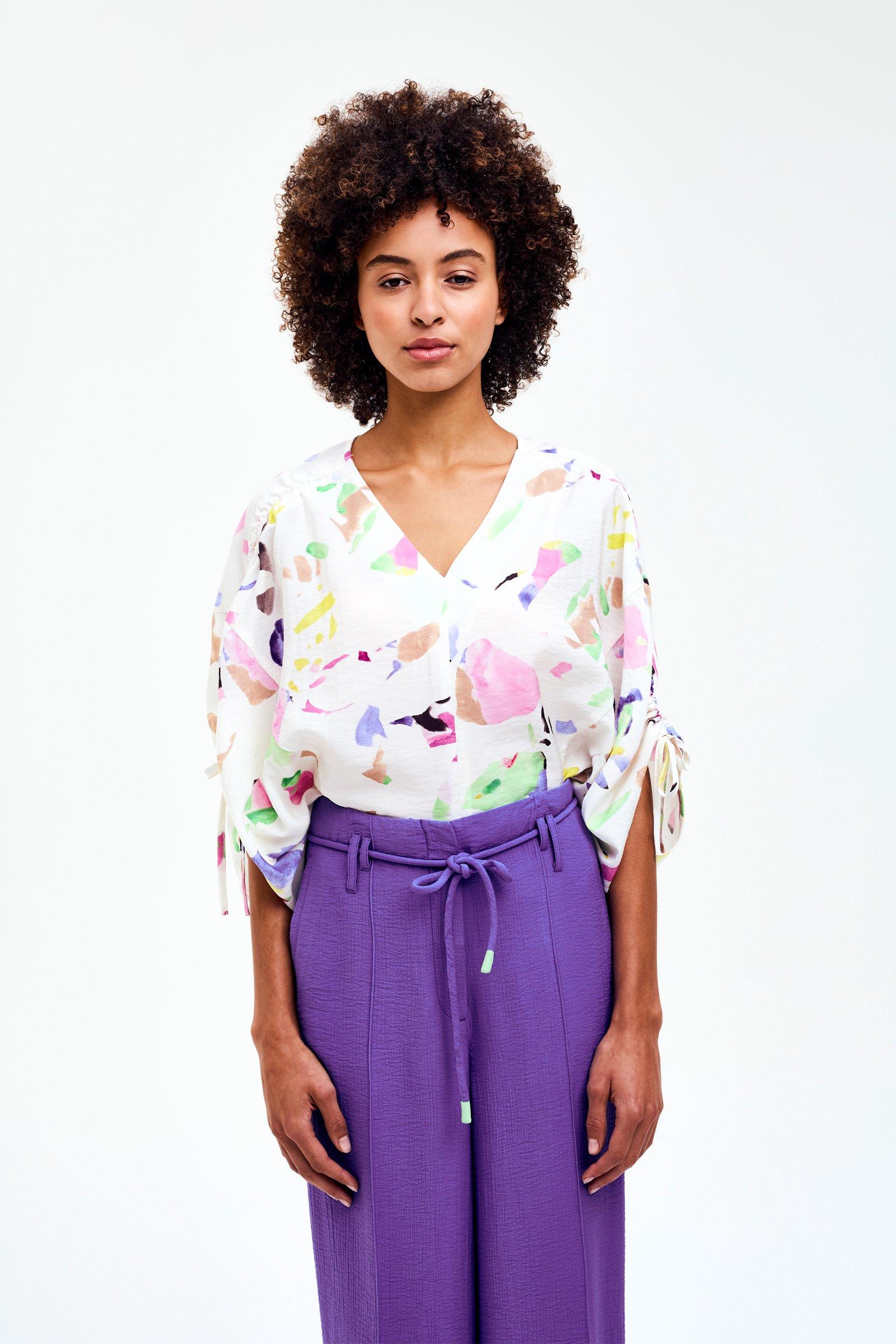 CKS - SHEAREST - blouse lange mouwen - wit