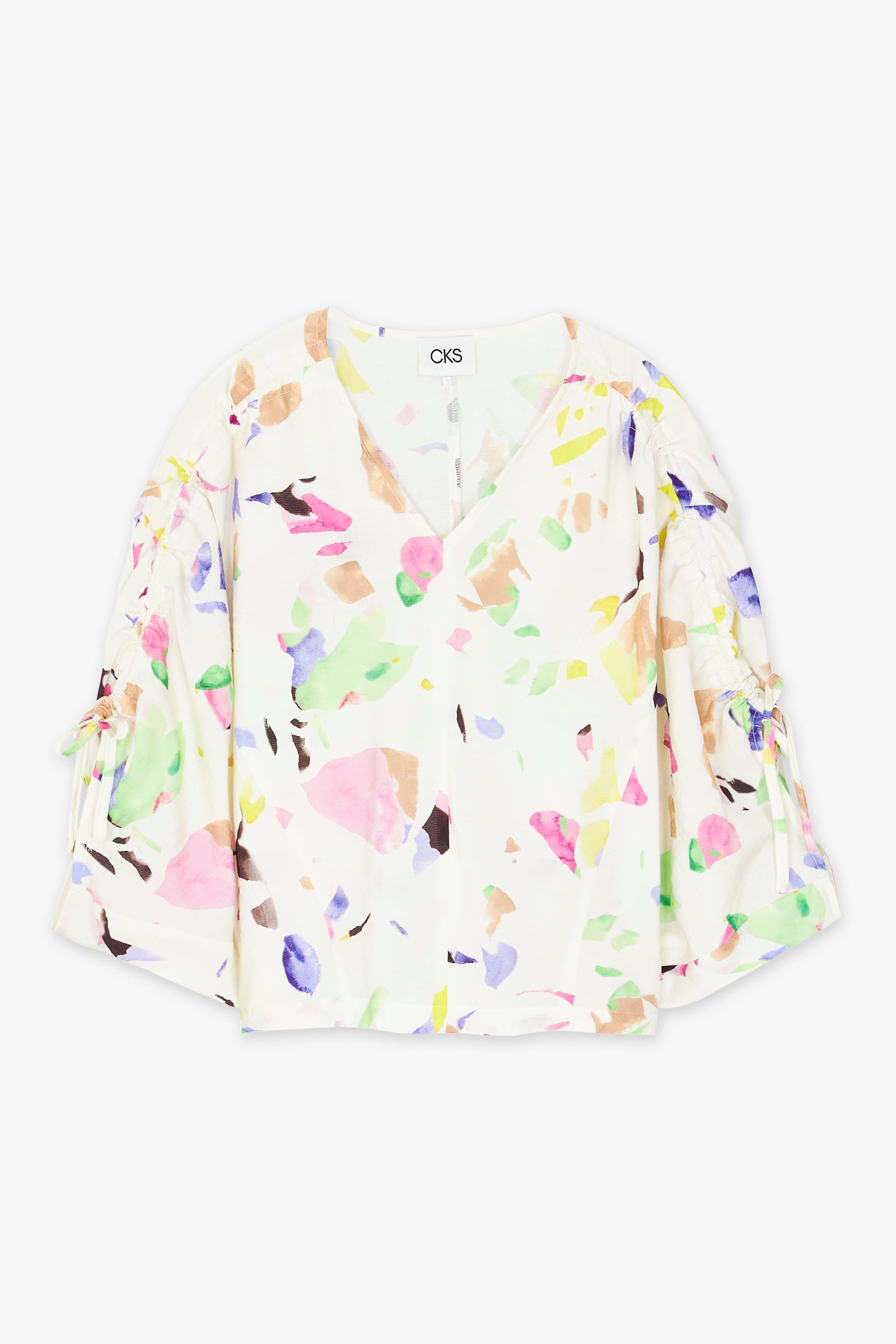 CKS - SHEAREST - blouse lange mouwen - wit